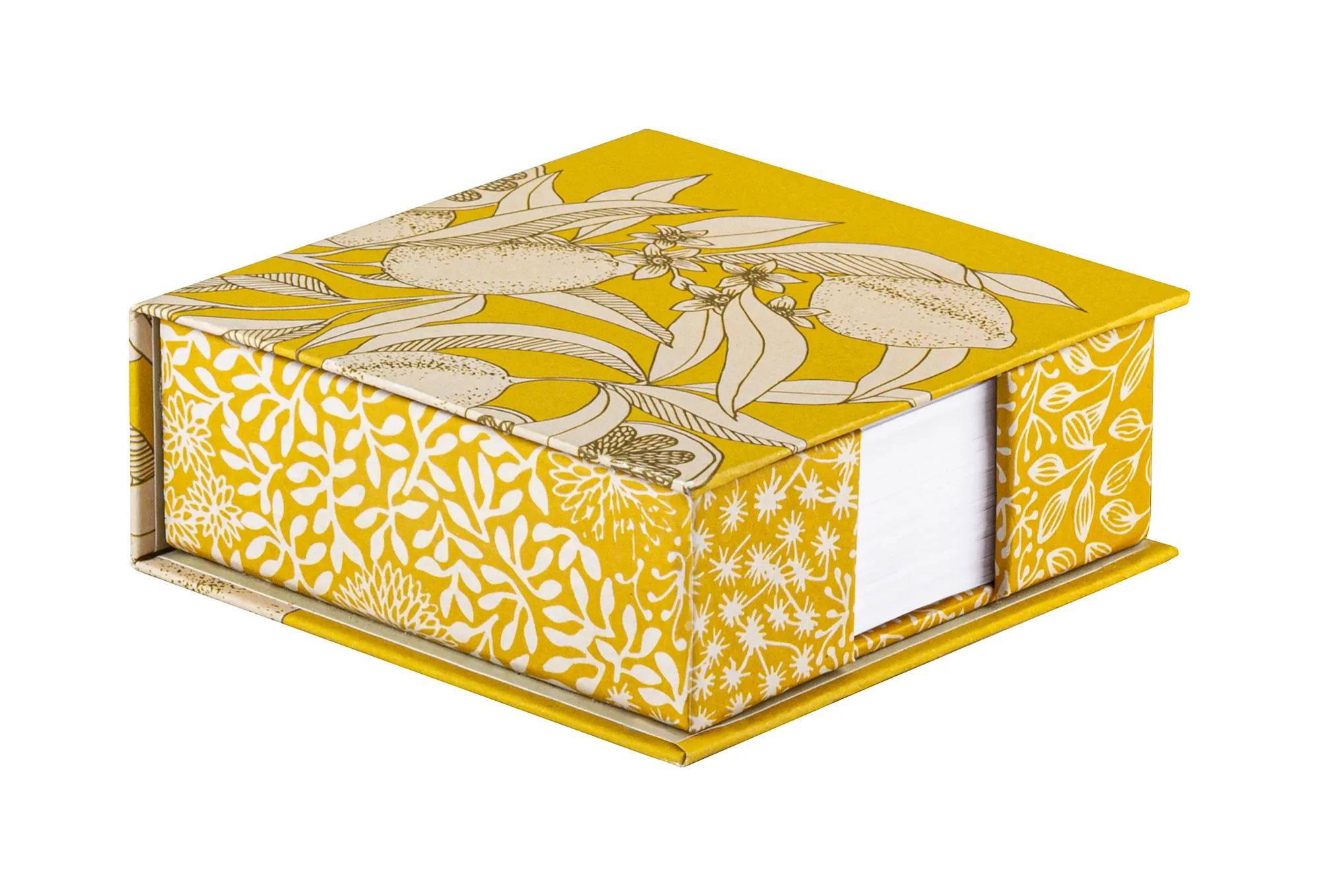 Clairefontaine 4x Memoblock 11x11x4 cm, 300 Bl blanko 90g 9,8x9,8 cm 116351C
