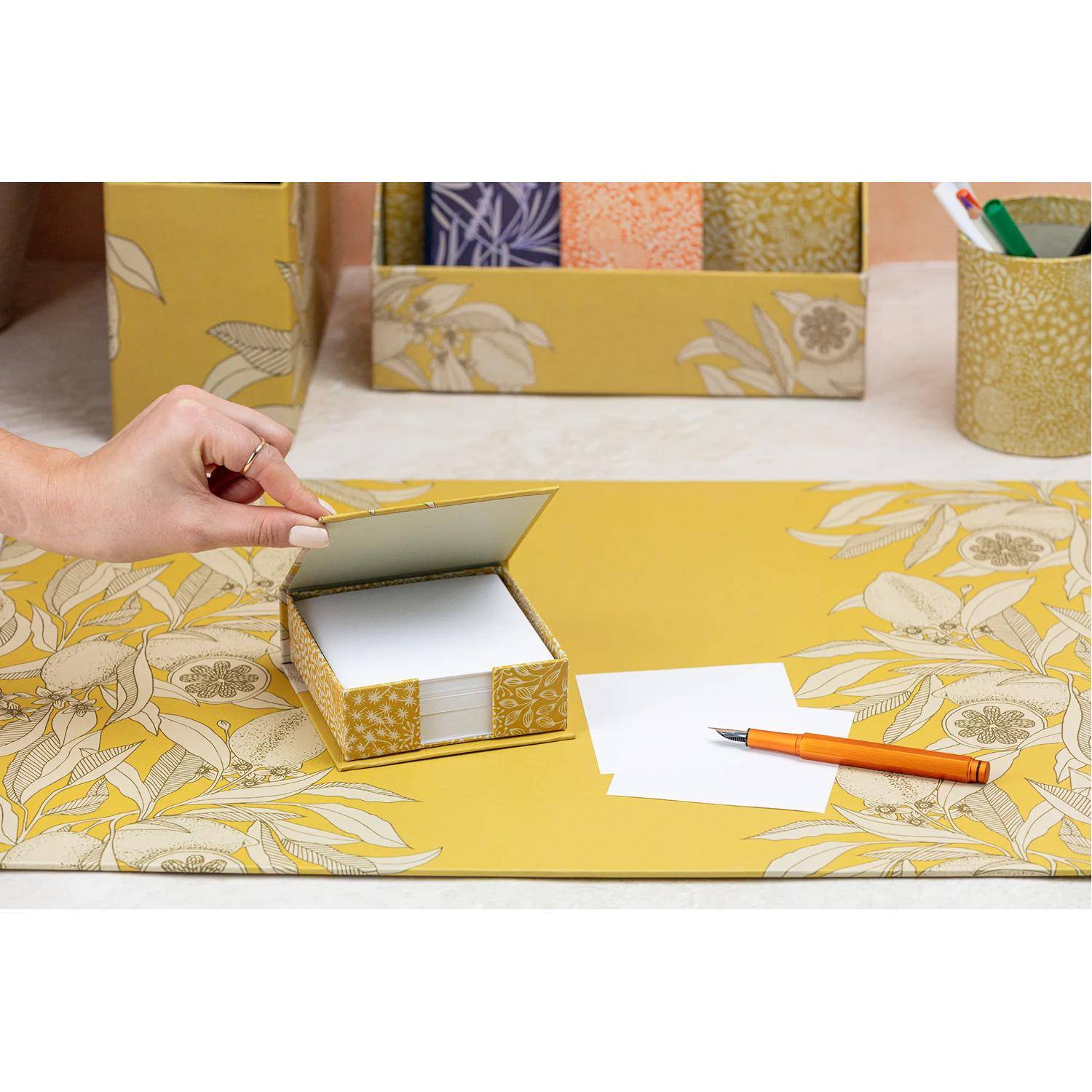 Clairefontaine 4x Memoblock 11x11x4 cm, 300 Bl blanko 90g 9,8x9,8 cm 116351C