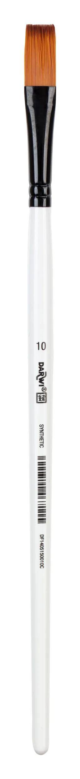 Darwi 12x DFY Langer Flachpinsel 10 mm T 10 DF1405150010C