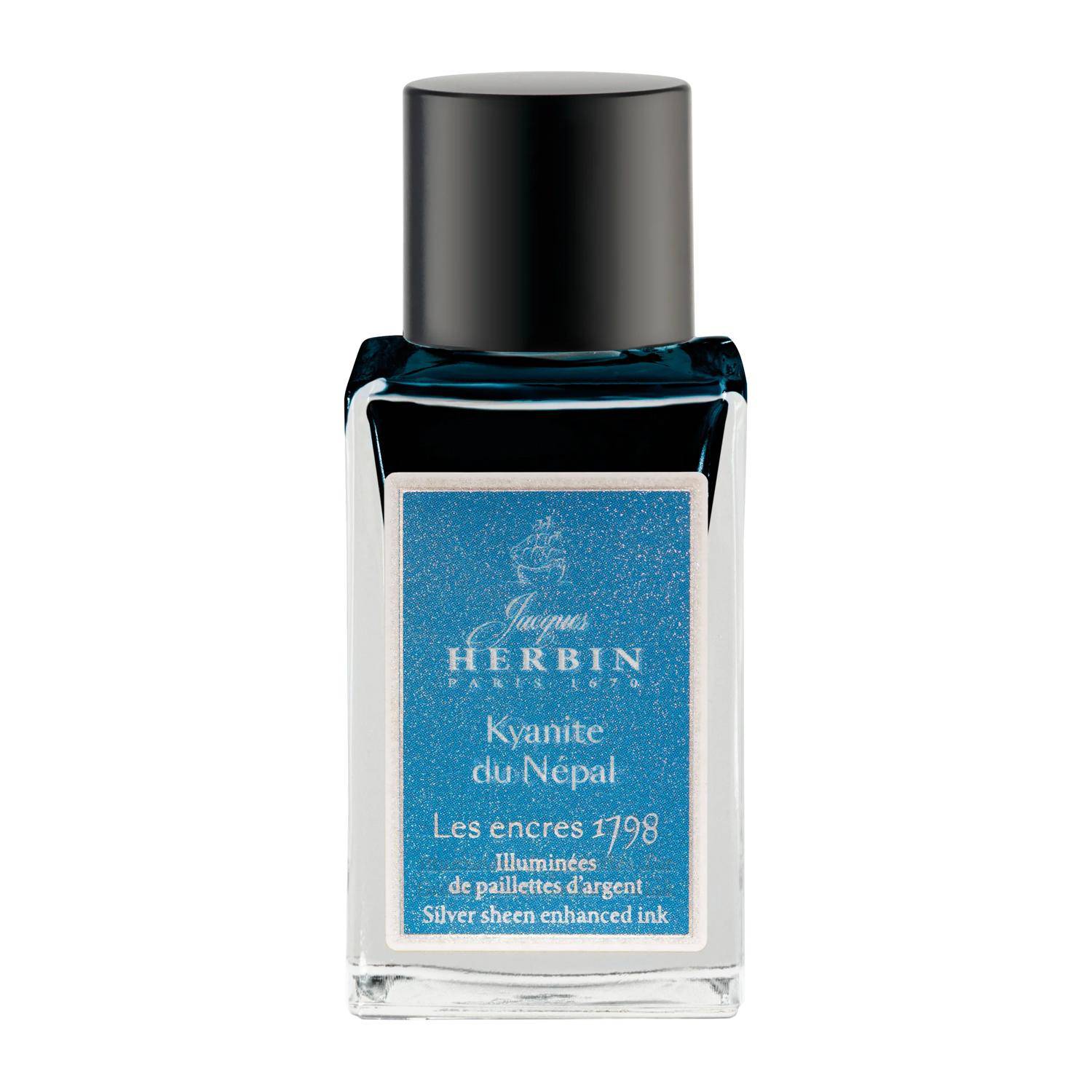 Jacques Herbin 3x Tinte 1798 # Kyanit aus Nepal 15 ml 16513JT