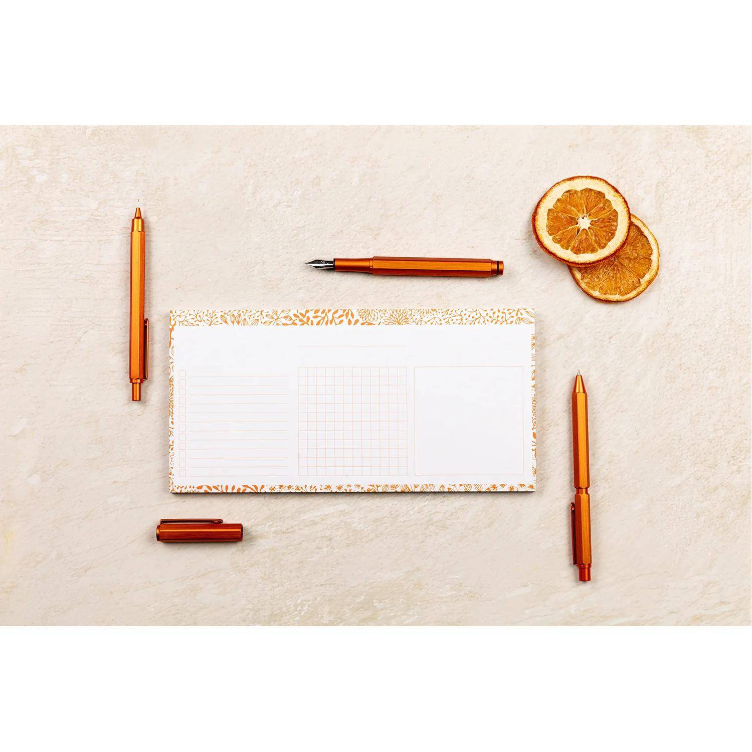 Clairefontaine 5x Mini Planer 24x12 cm, 50 Bl bedruckt 90g - 116348C