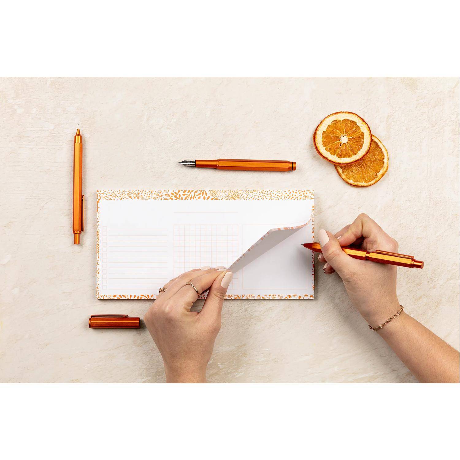 Clairefontaine 5x Mini Planer 24x12 cm, 50 Bl bedruckt 90g - 116348C