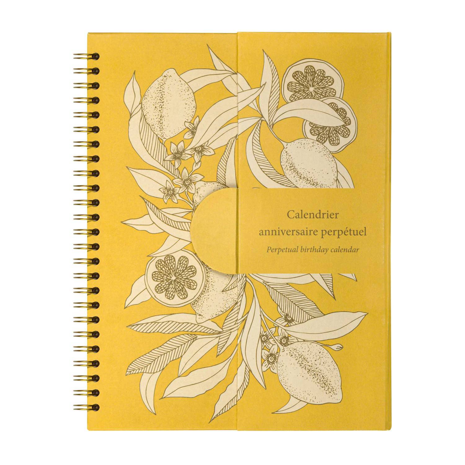 Clairefontaine 5x Geburtstagskalender 23x17 cm, 25 Bl bedruckt 90g 116349C