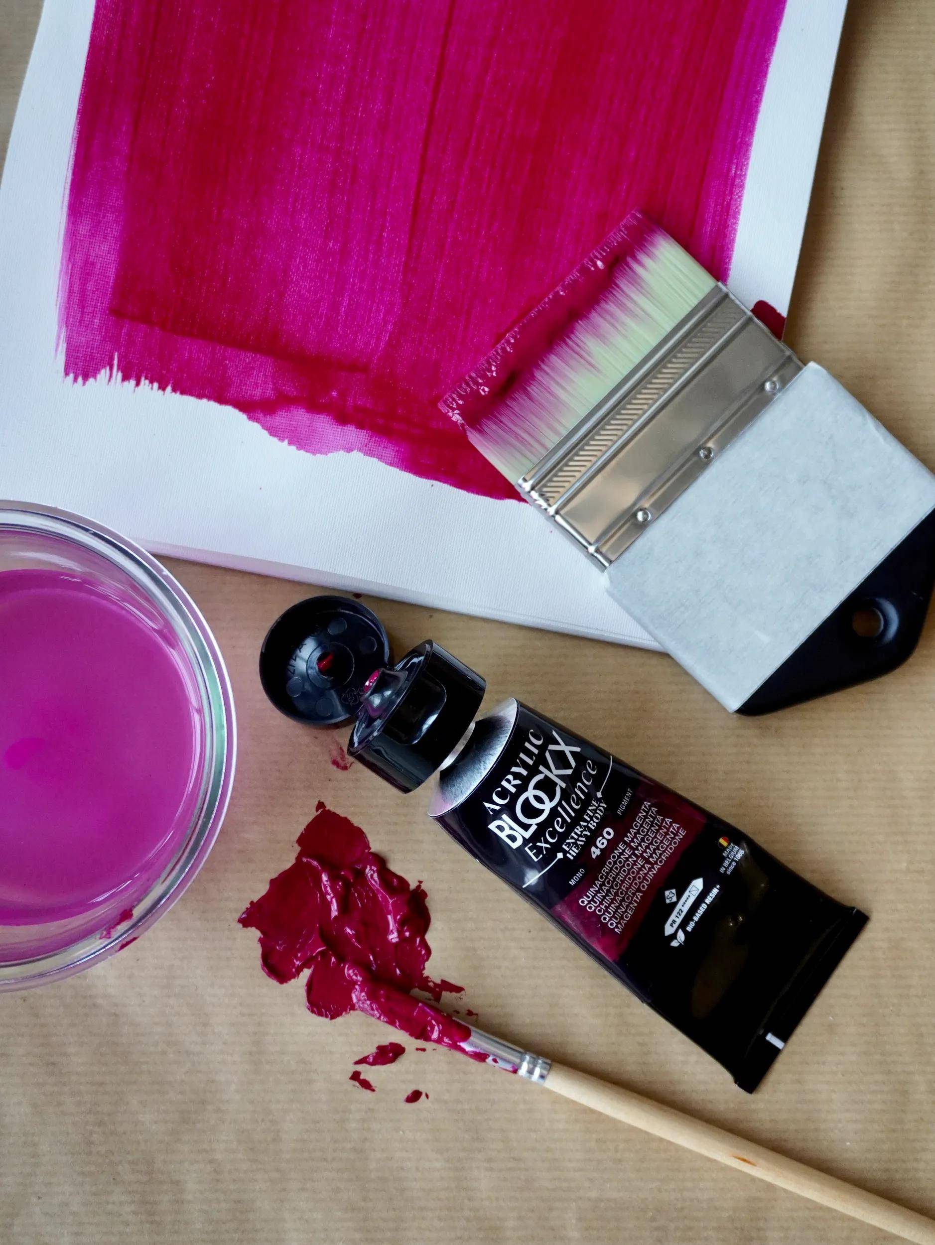 Blockx 3x Acryl EF Chinacr magenta S3 75 ml 71460BXC