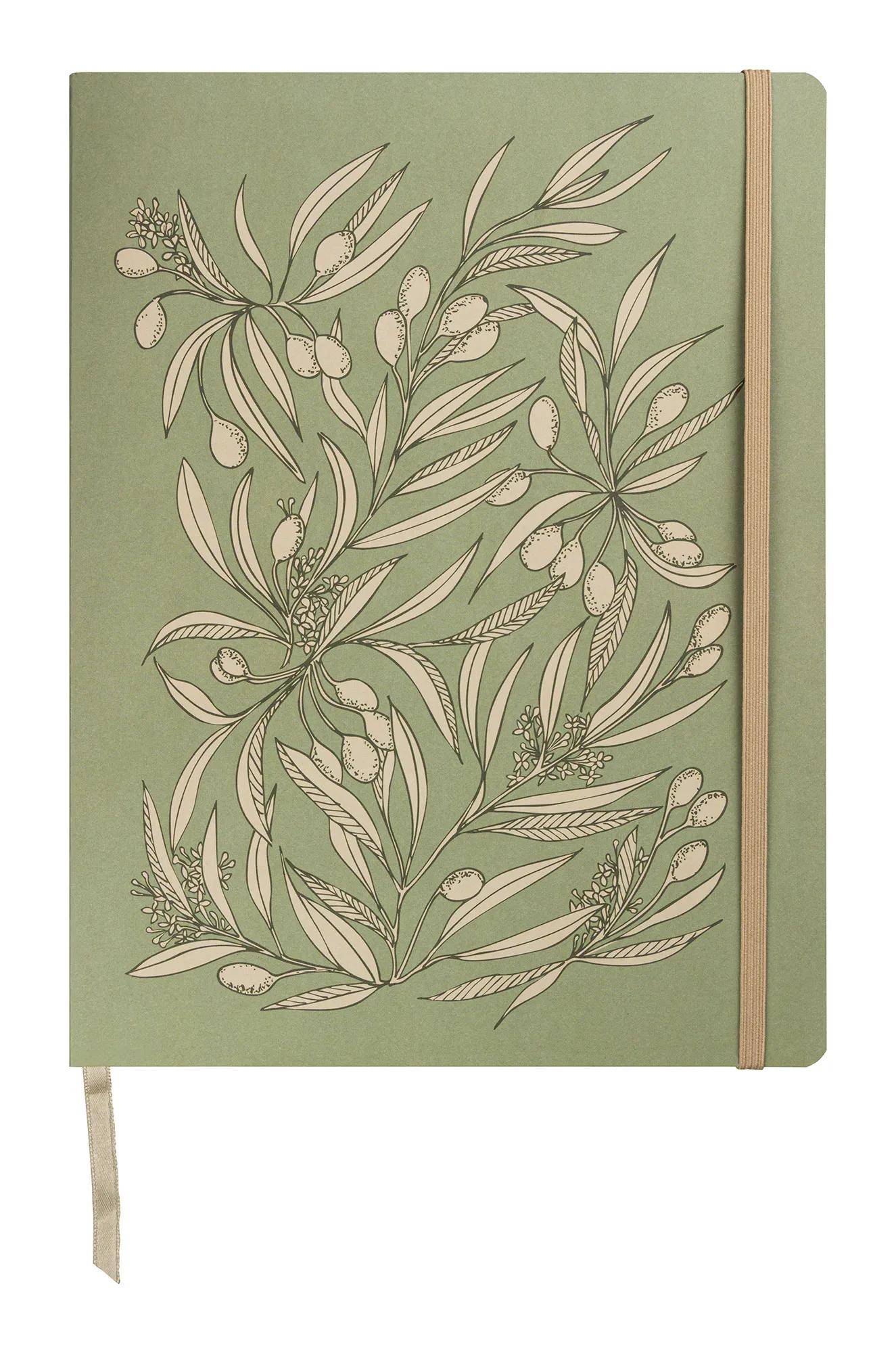 Clairefontaine 4x Journal 19x25 cm, 96 Bl dot, Falttasche, sortiert 116342C