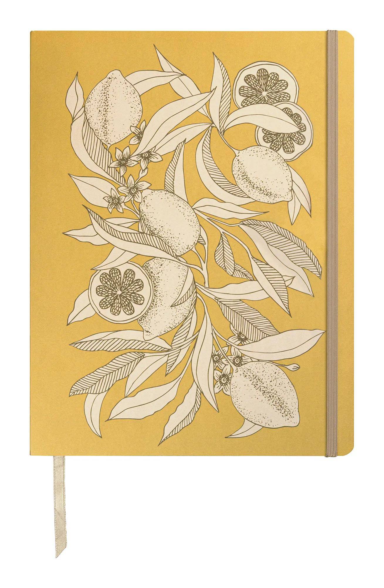 Clairefontaine 4x Journal 19x25 cm, 96 Bl dot, Falttasche, sortiert 116342C