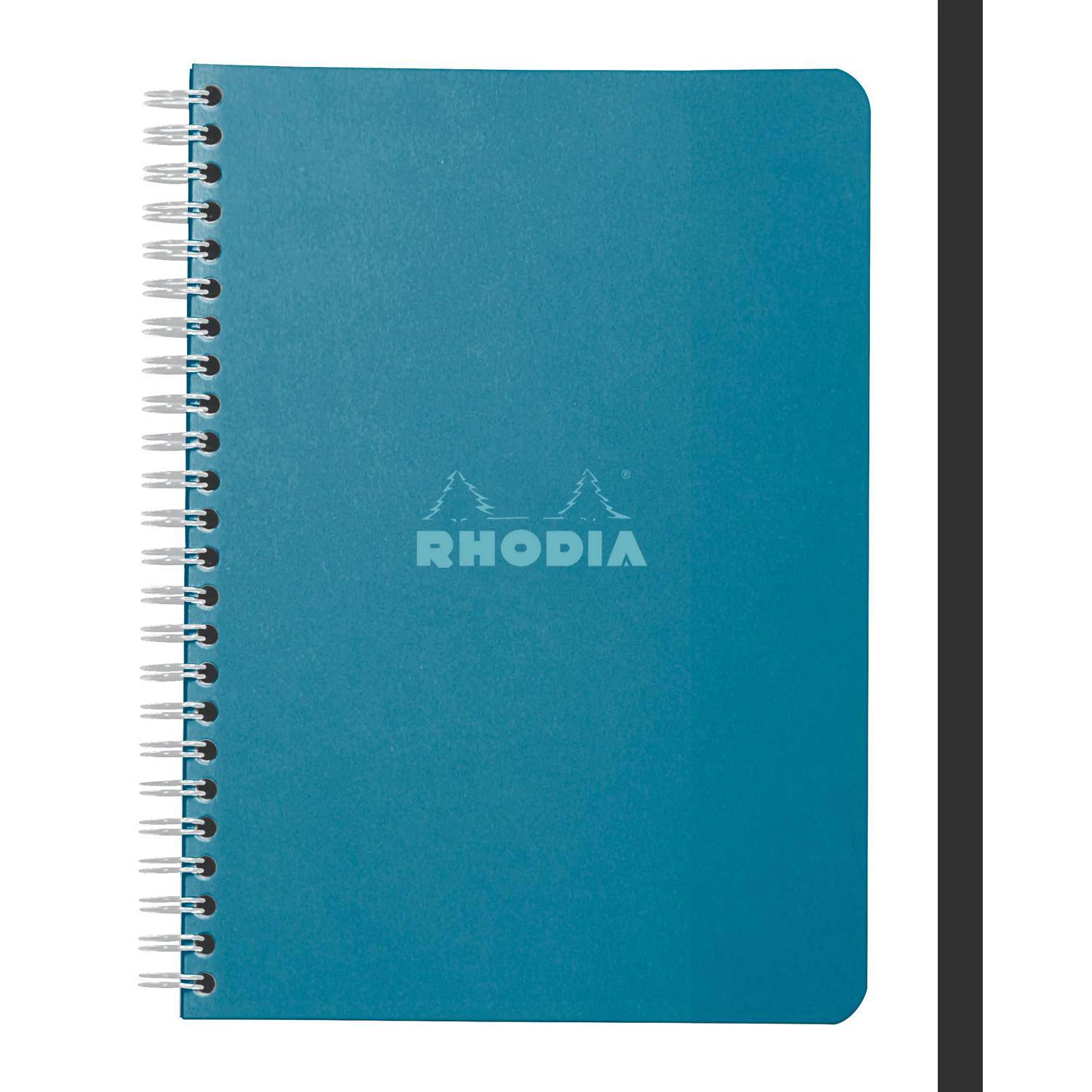 Clairefontaine 10x Rhodia Notizbuch A5 Pfau Lin 60Bl 118122C