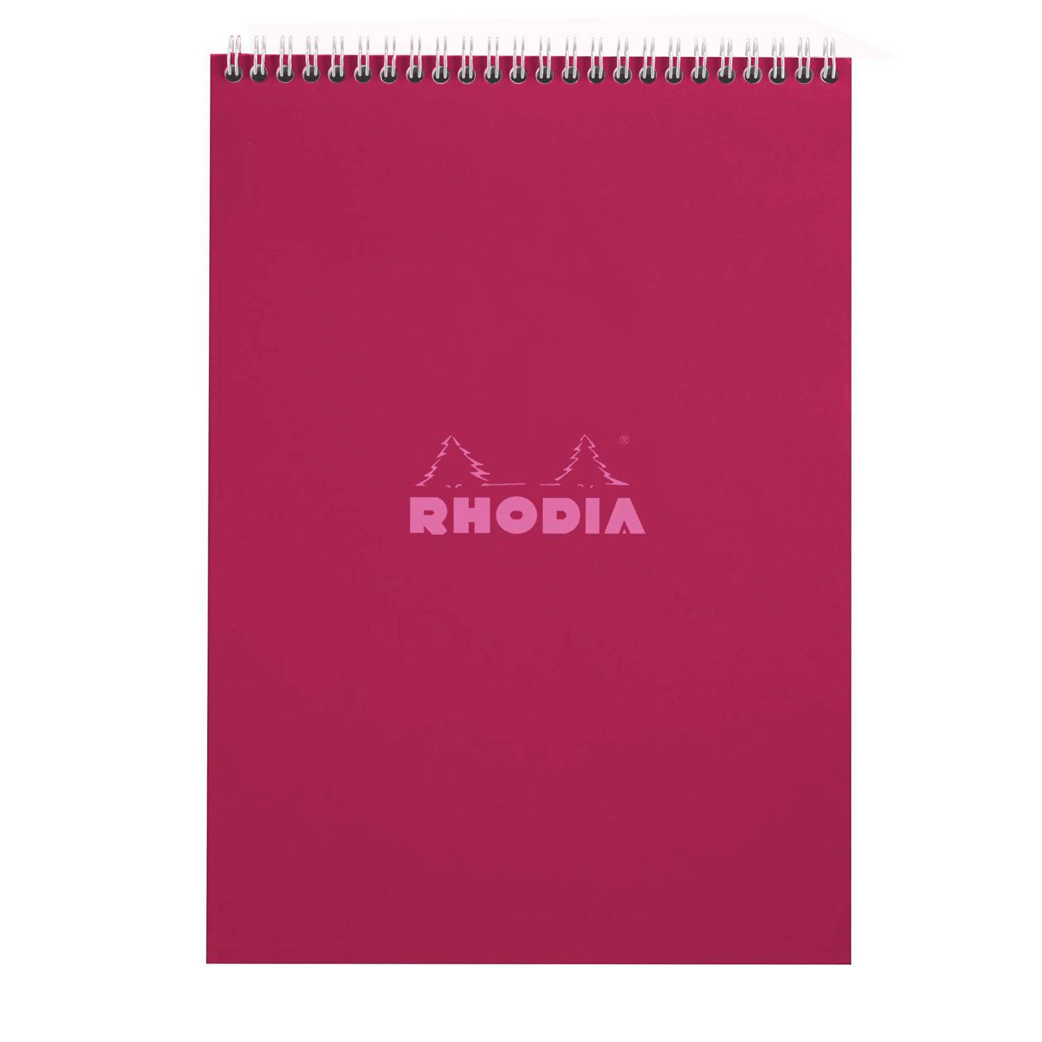 Clairefontaine 5x Rhodia Block A4 Pflaume Lin 80Bl 118424C