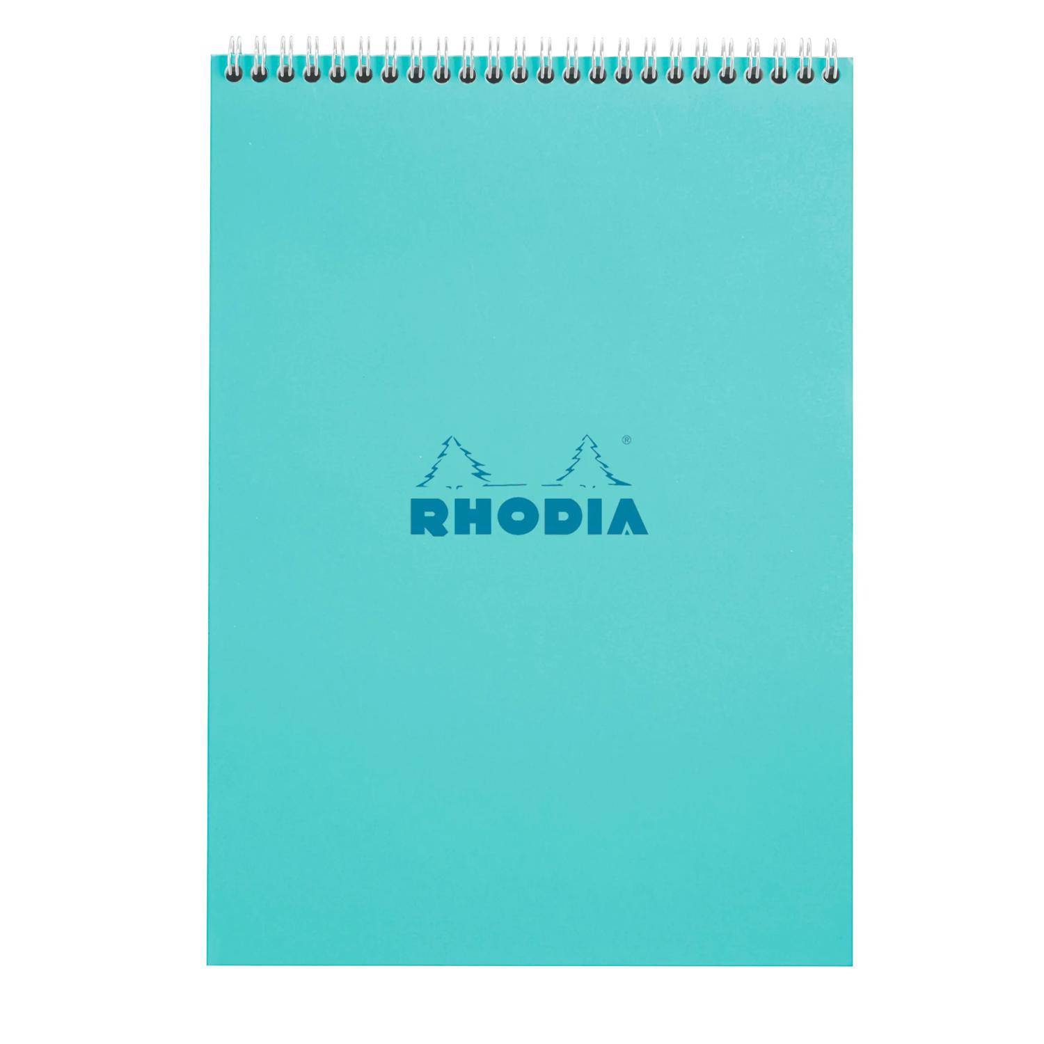 Clairefontaine 5x Rhodia Block A4 Azurblau Lin 80Bl 118423C