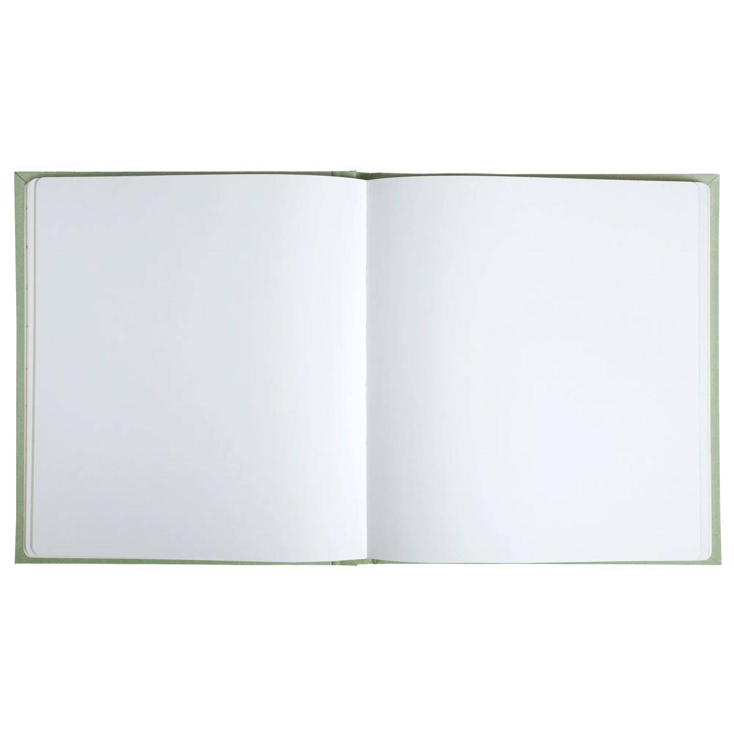 Exacompta Gästebuch 140 Seiten/70 Blatt, Goldschnitt, 21x19 cm, Grüntürkis 309E