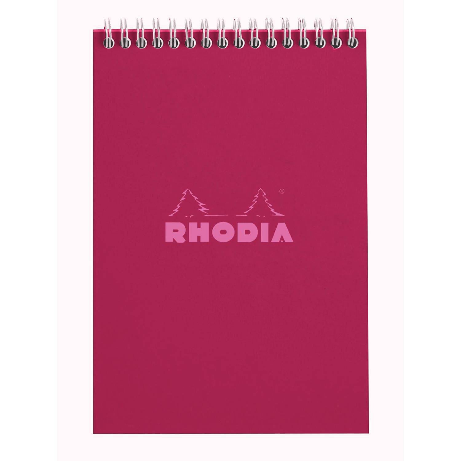 Clairefontaine 5x Rhodia Block A5 Pflaume Lin 80Bl 118416C