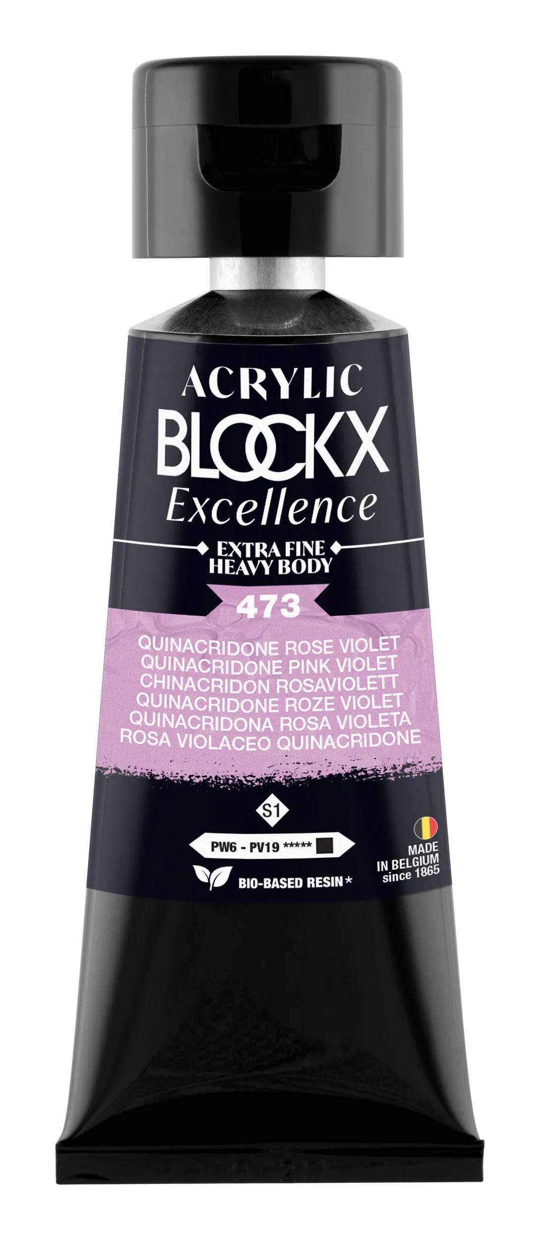 Blockx 3x Acryl EF ChinacrRosaviolet S1 75ml 71473BXC