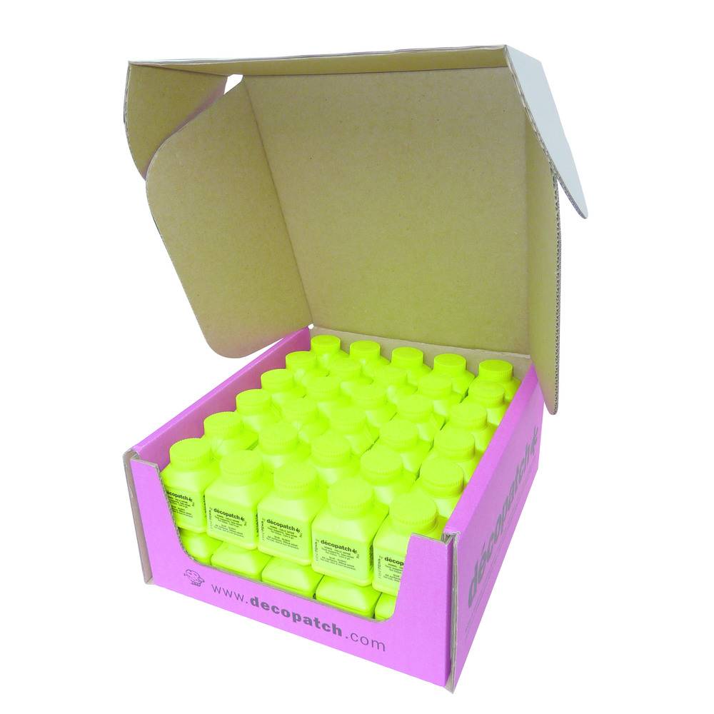 Décopatch 60x Klebstofflack 70ml, mehrsprachig (FR/EN/DE/NL) Grün PP70AO