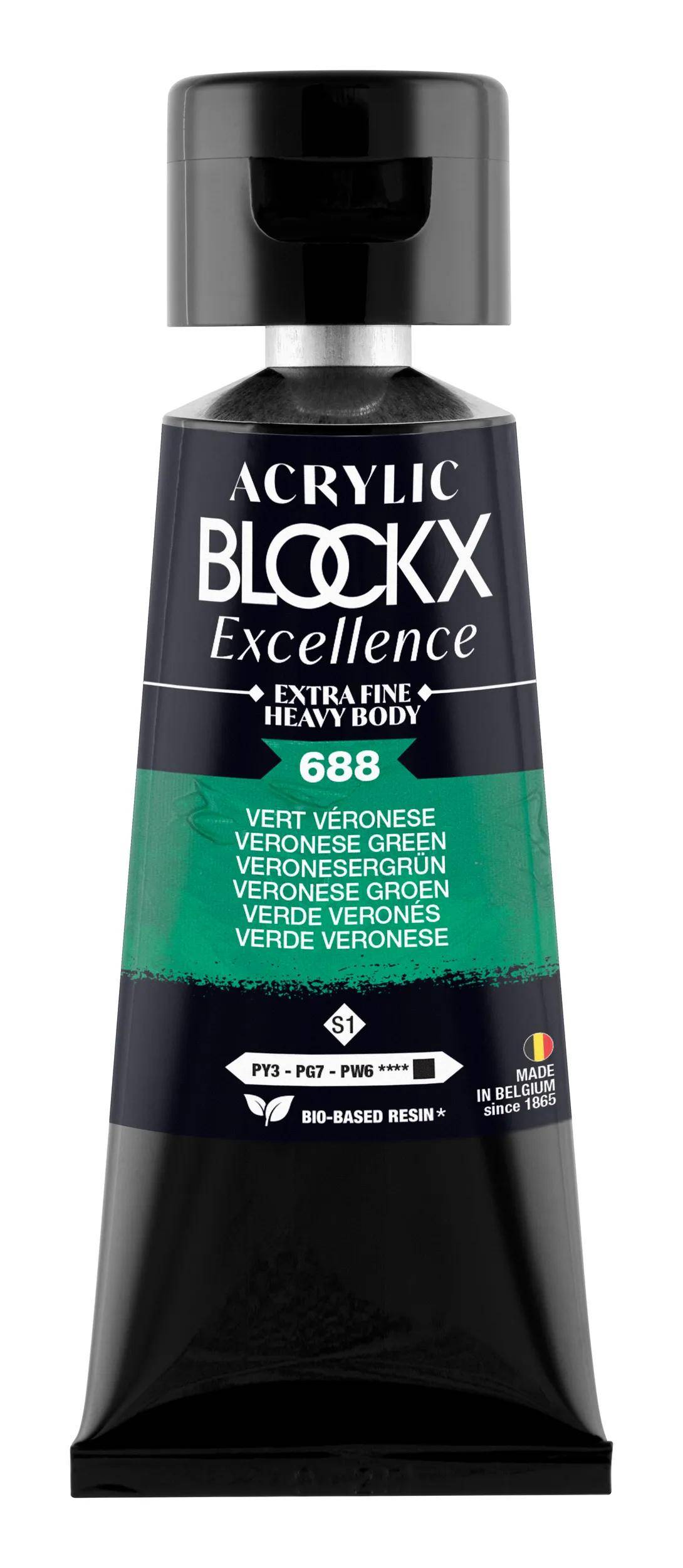 Blockx 3x Acryl EF Veronesergruen S1 75 ml 71688BXC
