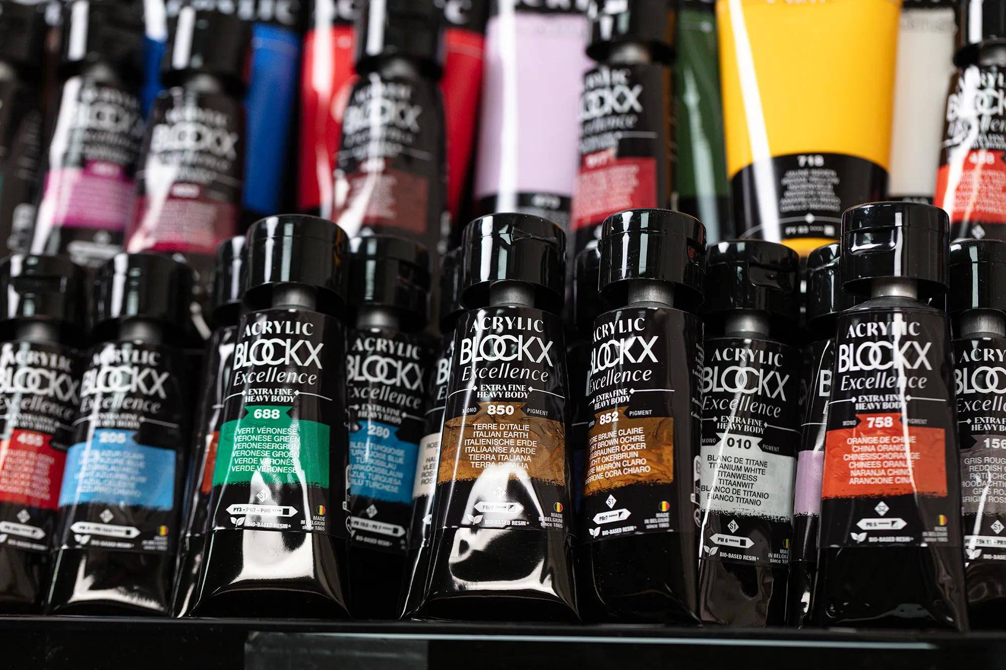 Blockx 3x Acryl EF Titanweis S1 75 ml 71010BXC