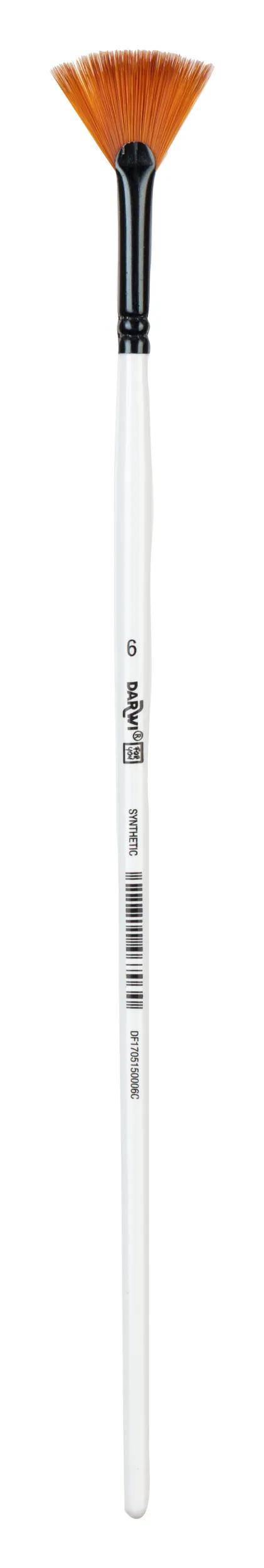 Darwi 12x DFY Faecherpinsel 7,5 mm T 6 DF1705150006C