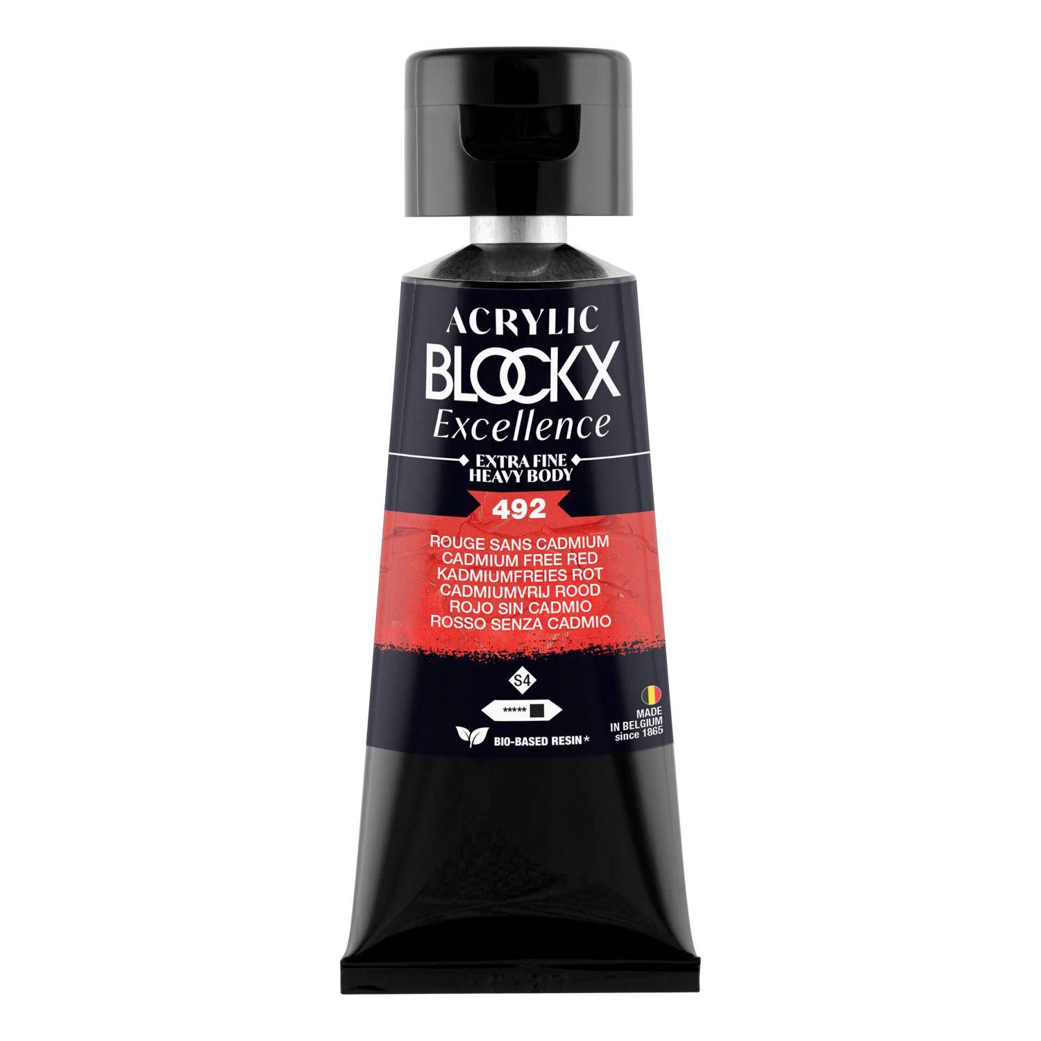 Blockx 3x Acryl EF Rot ss cad S4 75 ml 71492BXC