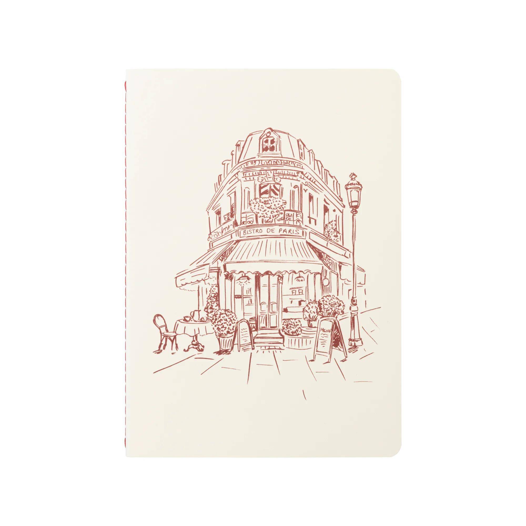 Jacques Herbin 5x HEFT A5 16Bl BISTRO PARISIEN 93029T