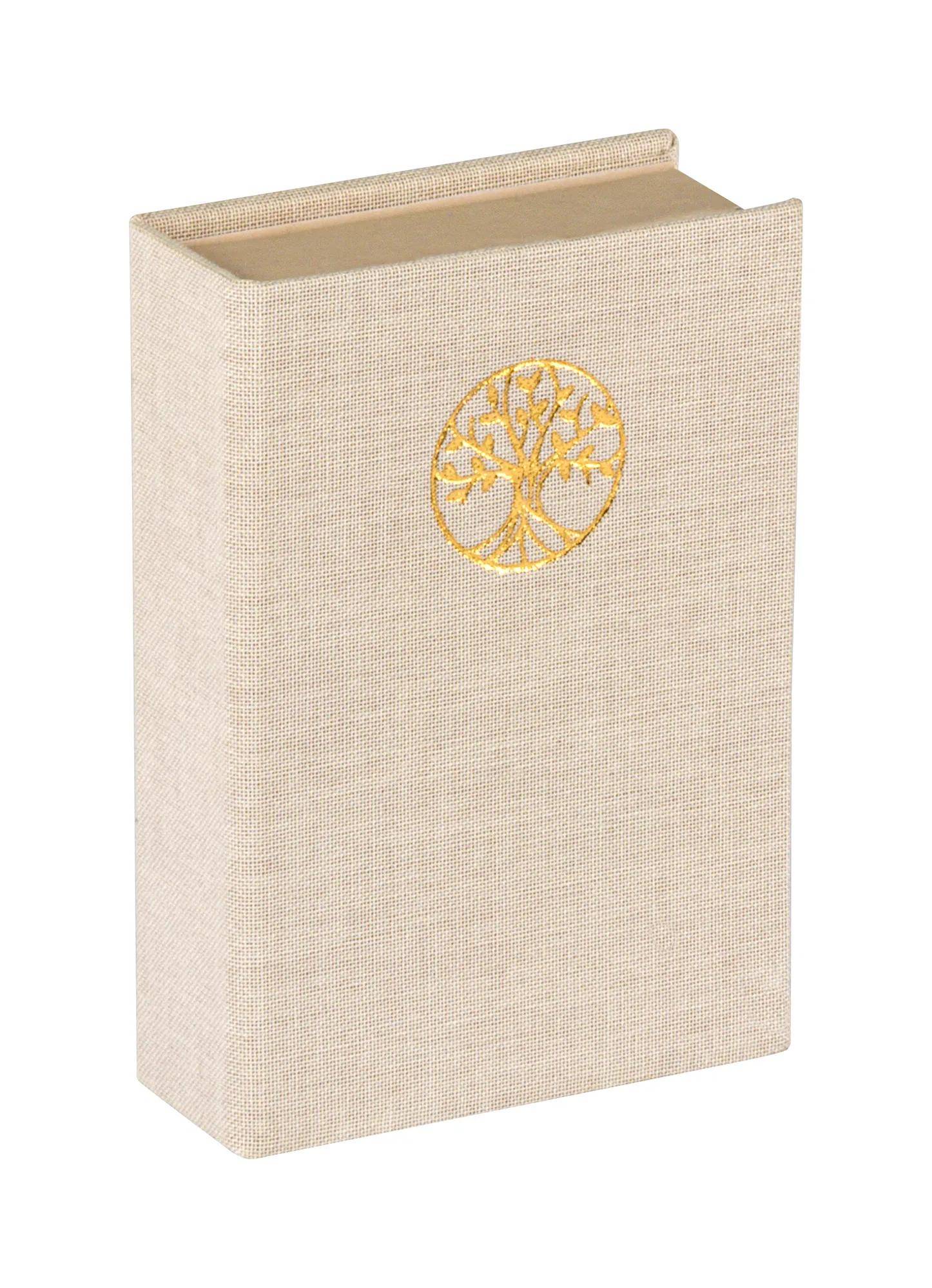 Clairefontaine 6x Schachtel, klein, Toile du Marais, 9,5x6,5x3 cm 116259C