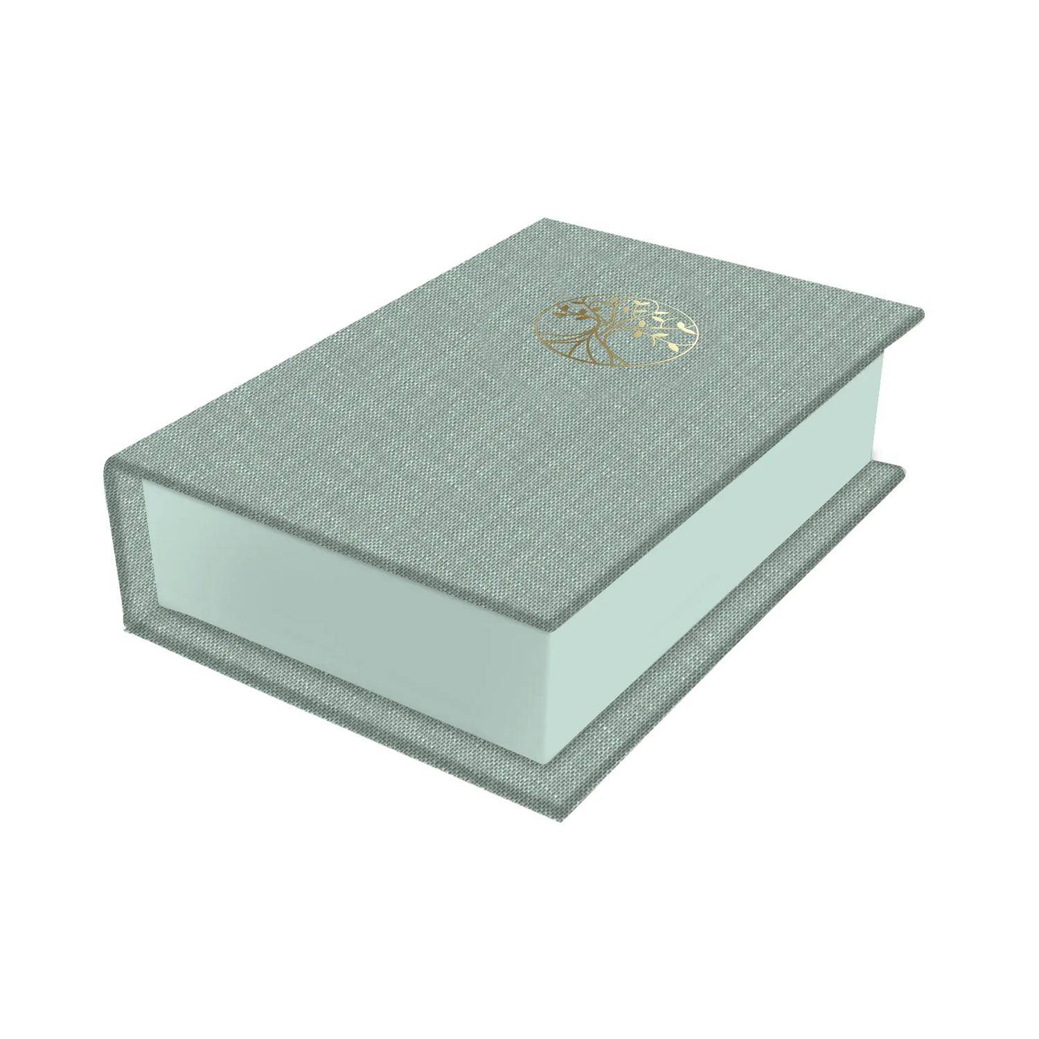 Clairefontaine 6x Schachtel, klein, Toile du Marais, 9,5x6,5x3 cm 116259C