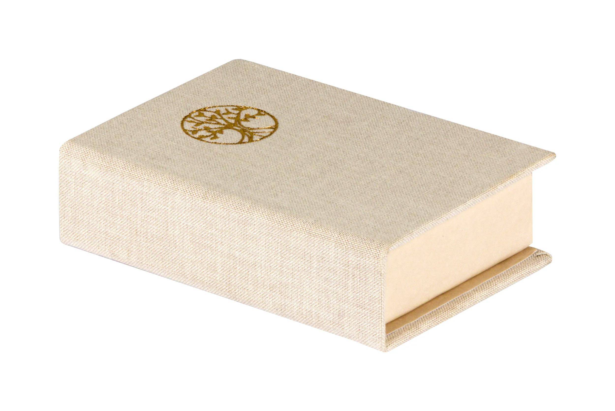 Clairefontaine 6x Schachtel, klein, Toile du Marais, 9,5x6,5x3 cm 116259C