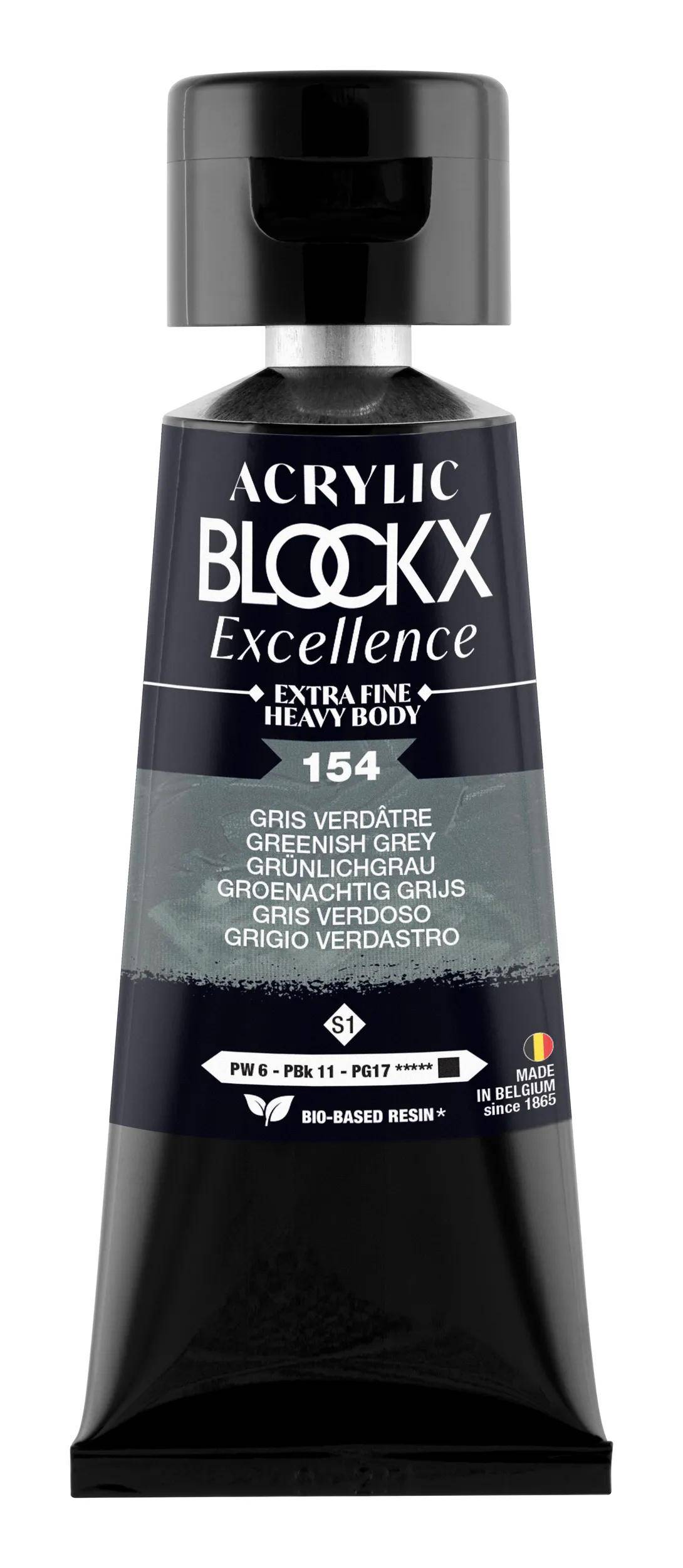 Blockx 3x Acryl EF Gruenlichgrau S1 75 ml 71154BXC