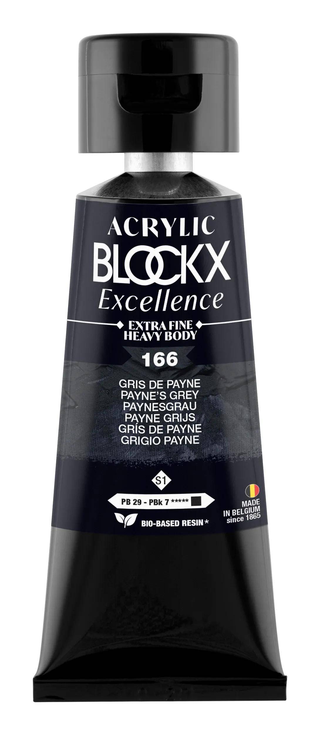 Blockx 3x Acryl EF Paynesgrau S1 75 ml 71166BXC