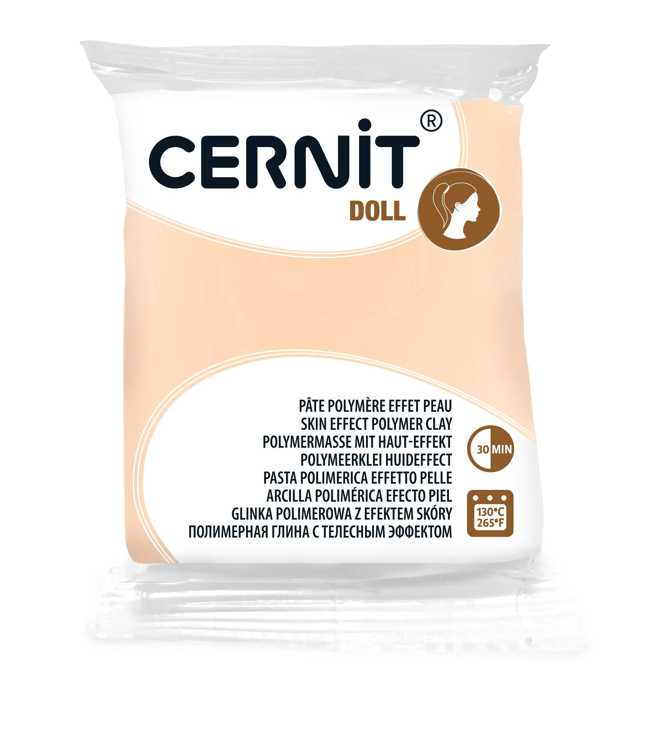 Cernit 6x Cernit DOLL 56 g Beigerosa CE0950056425C