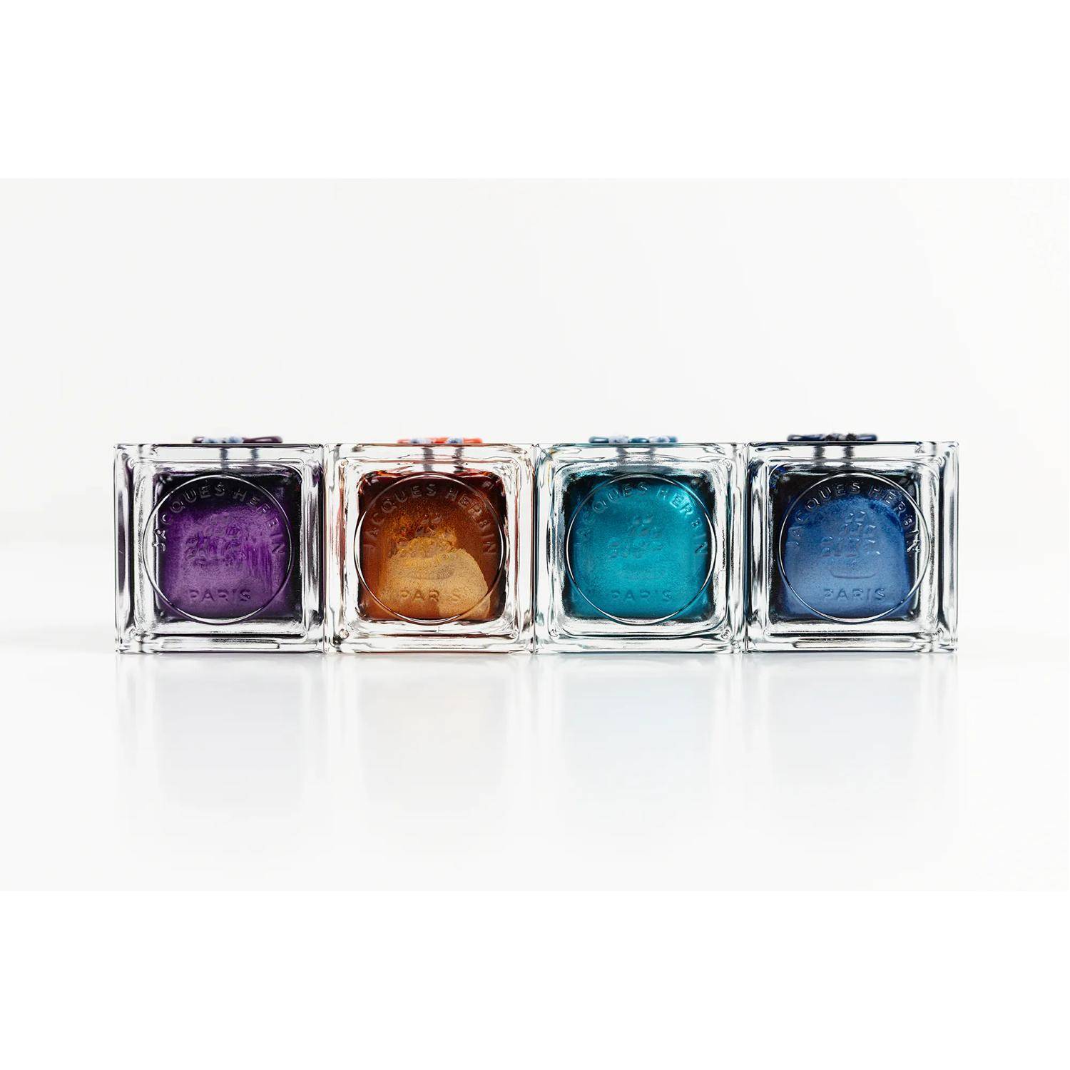 Jacques Herbin Tinte 1798 Diamant bleu, Flakon 50ml - Dunkelblau 15519JT