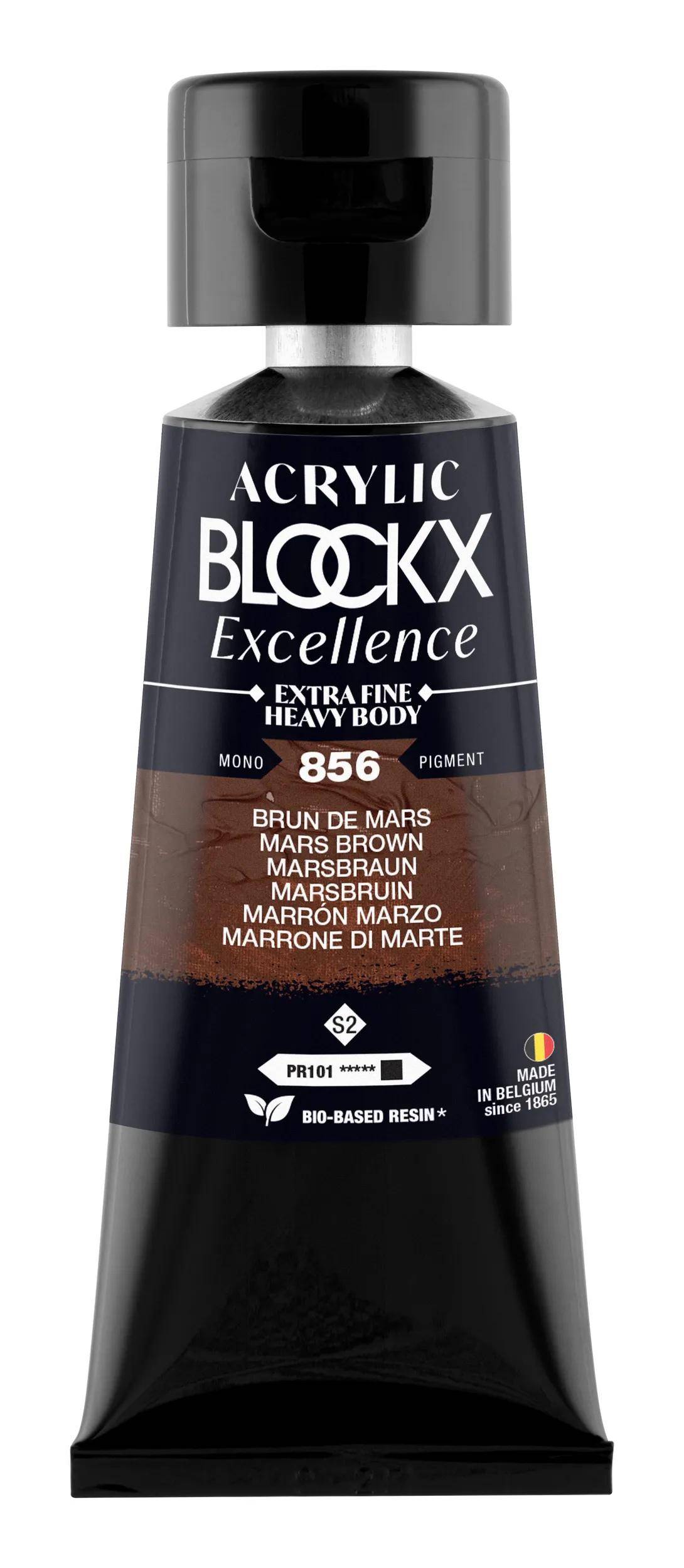 Blockx 3x Acryl EF Marsbraun S2 75 ml 71856BXC