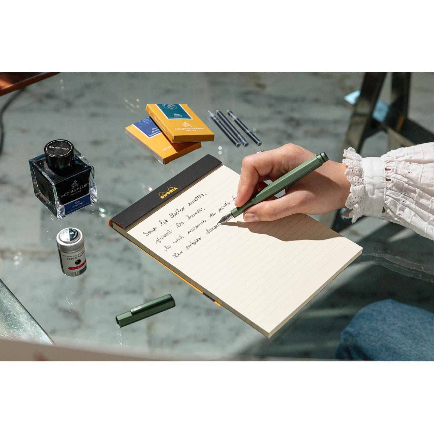 Rhodia Rhodia scRipt, Füllfederhalter, Federstärke M - Salbeigrün 9351C