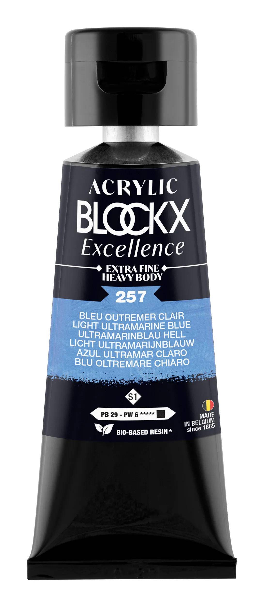 Blockx 3x Acryl EF HellUltramarinbl S1 75 ml 71257BXC
