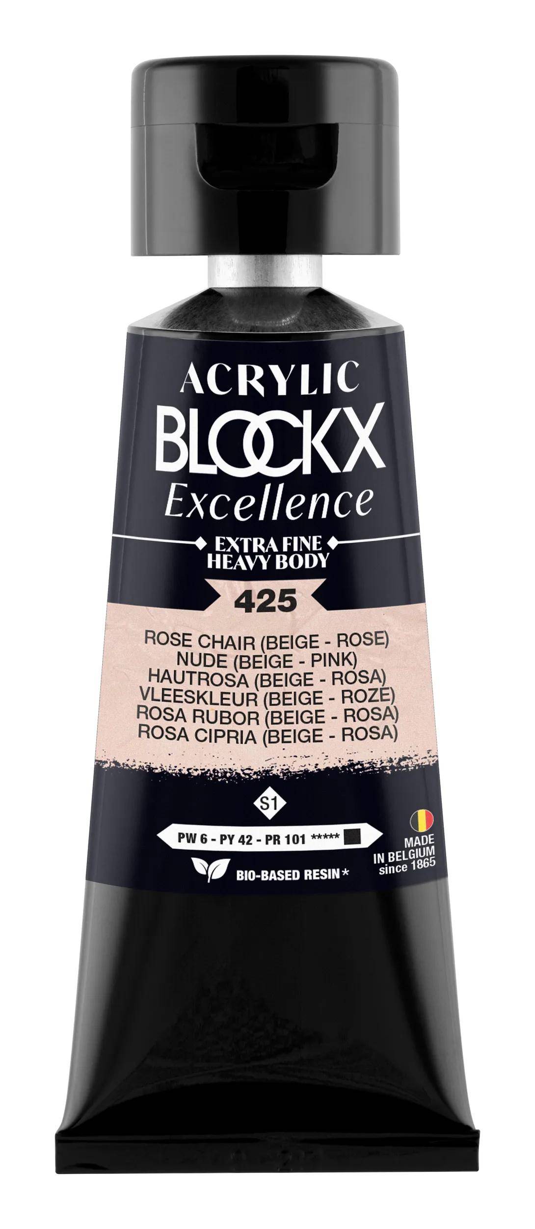 Blockx 3x Acryl EF Hautrosa S1 75 ml 71425BXC