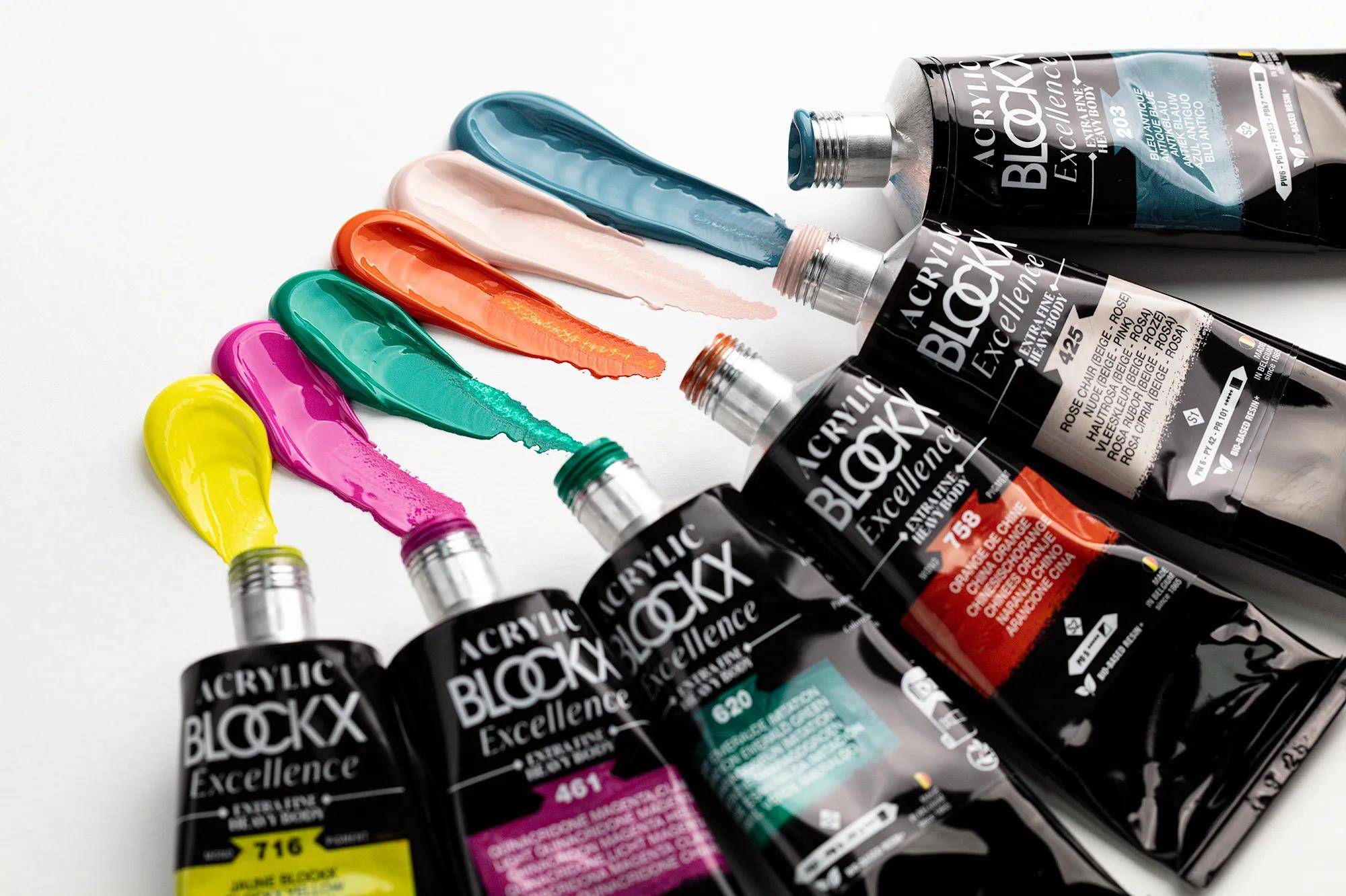 Blockx 3x Acryl EF Antikblau S2 75 ml 71203BXC