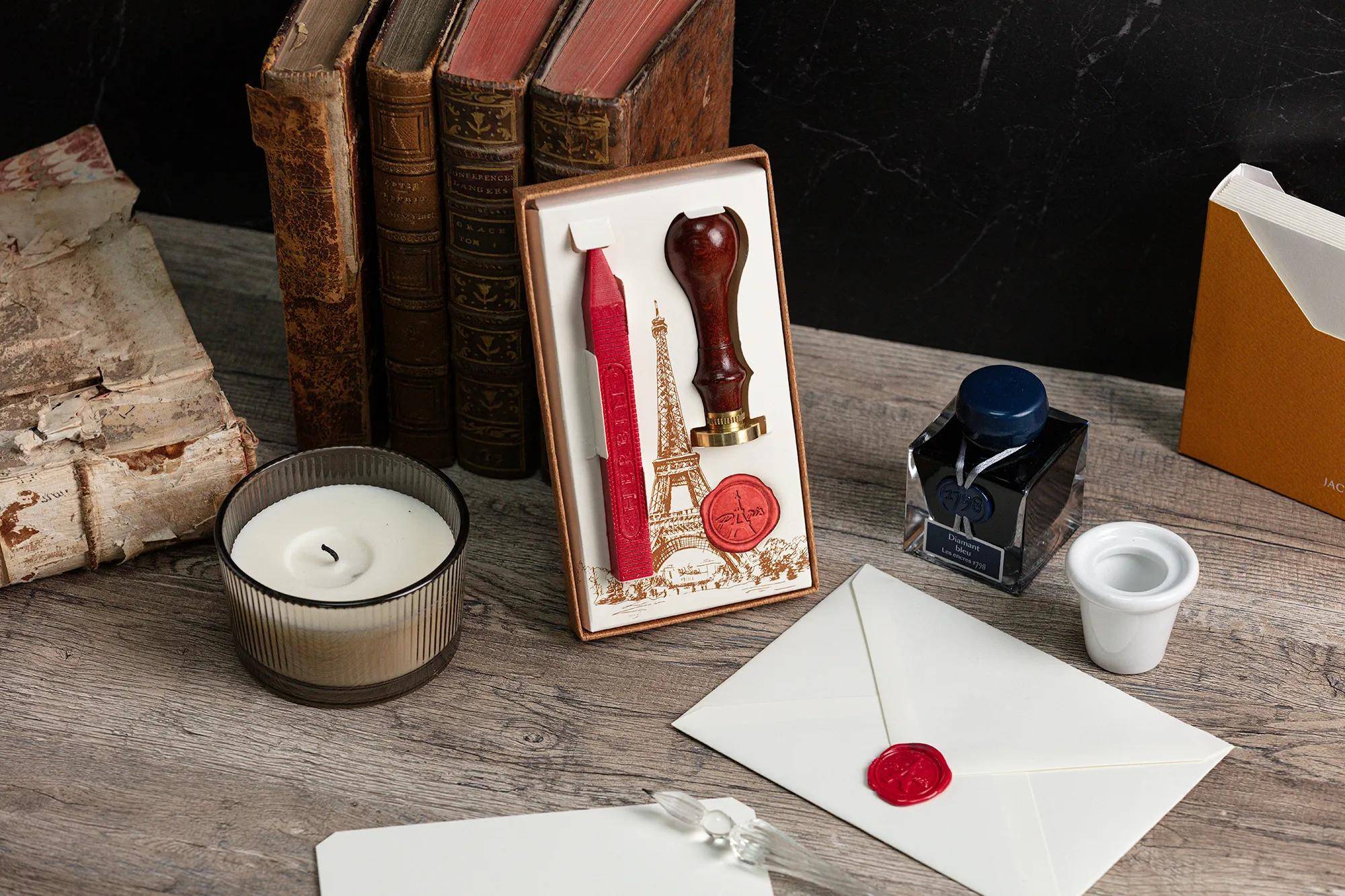 Jacques Herbin 2x Wachs-Set EIFFEL 46042T