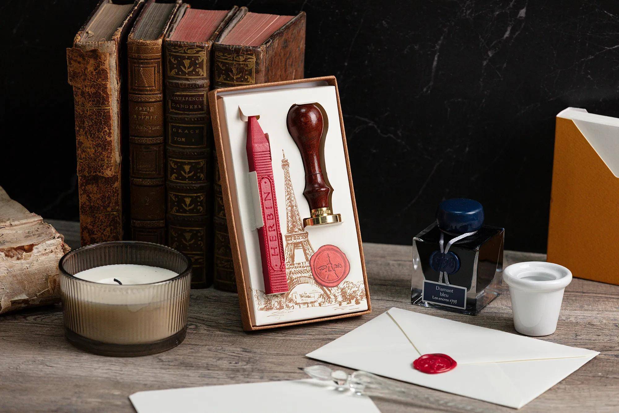 Jacques Herbin 2x Wachs-Set EIFFEL 46042T