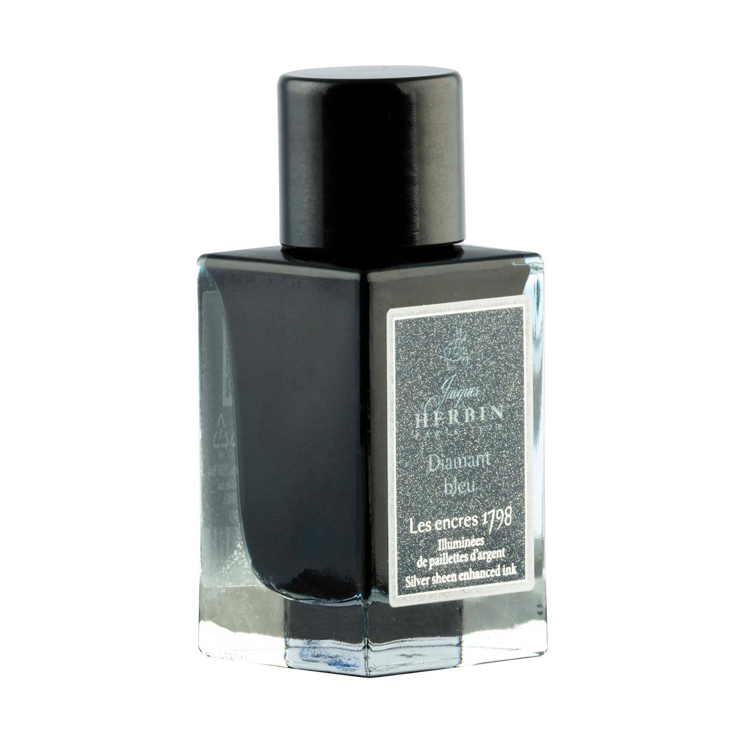 Jacques Herbin 3x Tinte 1798 # Diamant bleu 15 ml 16519JT