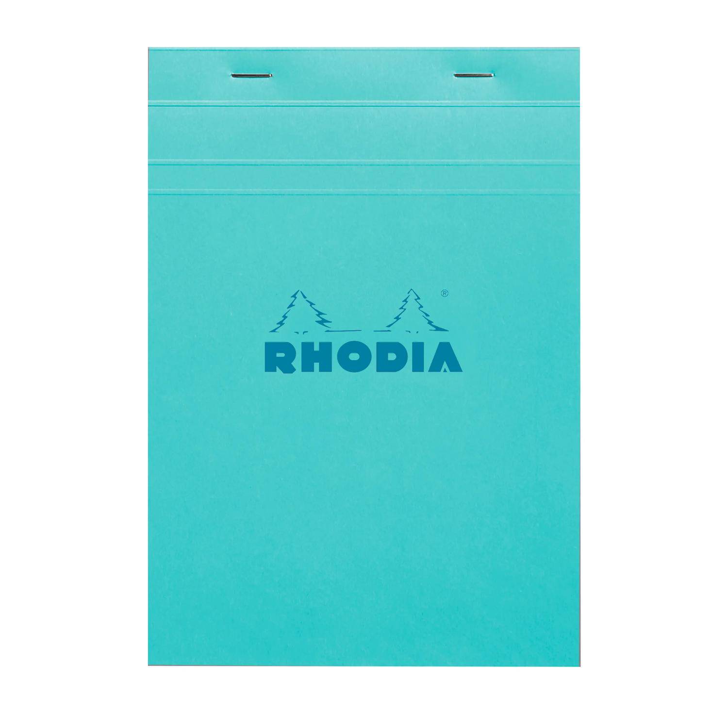 Clairefontaine 10x Rhodia Gehe Block Azurblau Nr16 Kar 80Bl 16303C