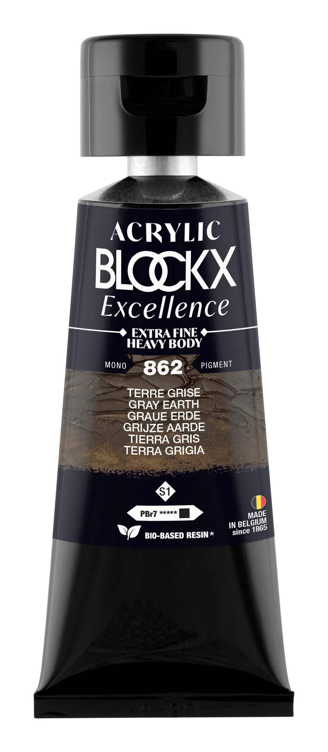 Blockx 3x Acryl EF Graue Erde S1 75 ml 71862BXC