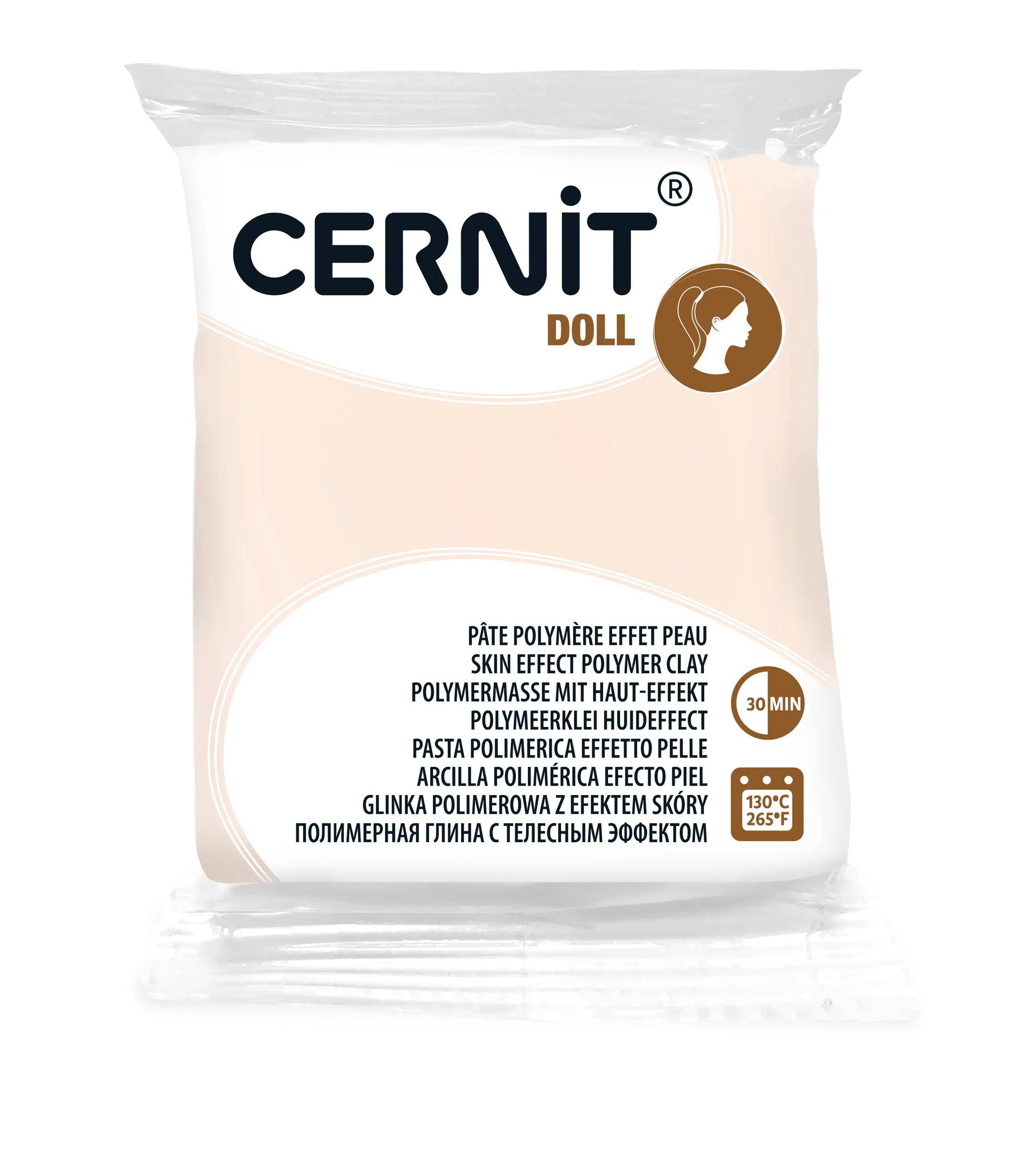 Cernit 6x Cernit DOLL 56 g Biskuit CE0950056042C