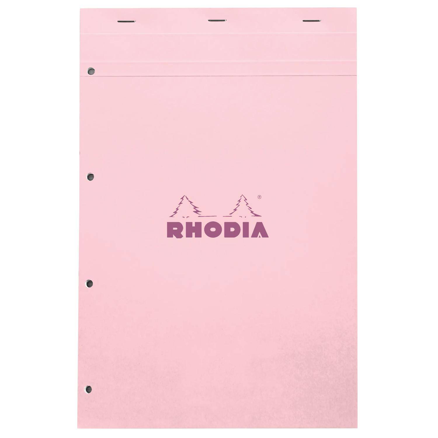 Clairefontaine 5x Rhodia Gehe Block Rose Nr. 20 Kar 80Bl 20190C