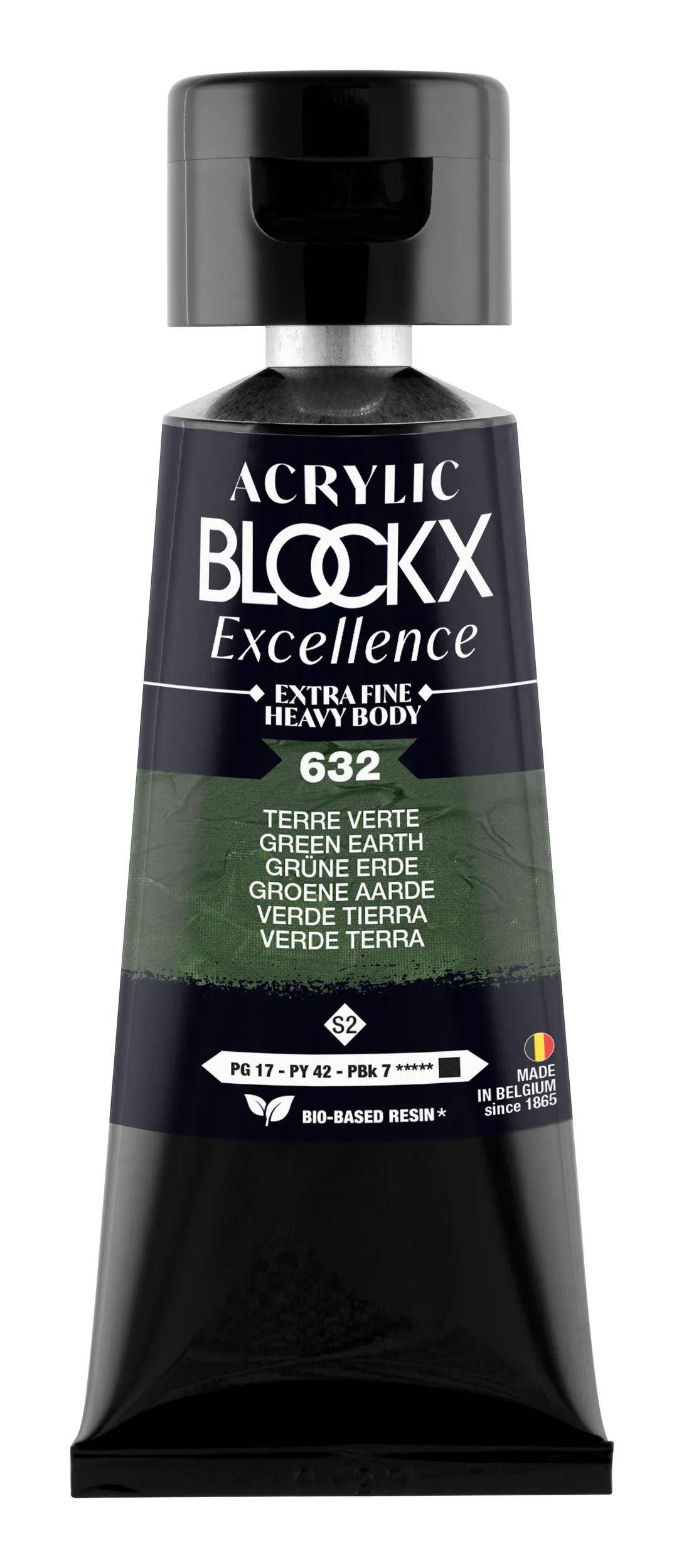 Blockx 3x Acryl EF Gr#ne Erde S2 75 ml 71632BXC