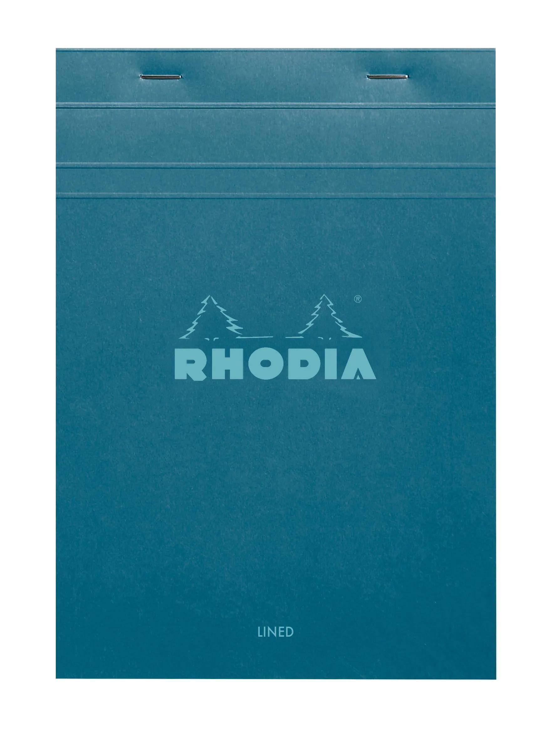 Clairefontaine 10x Rhodia Gehe Block Pfau Nr 16 lin 80Bl 16312C