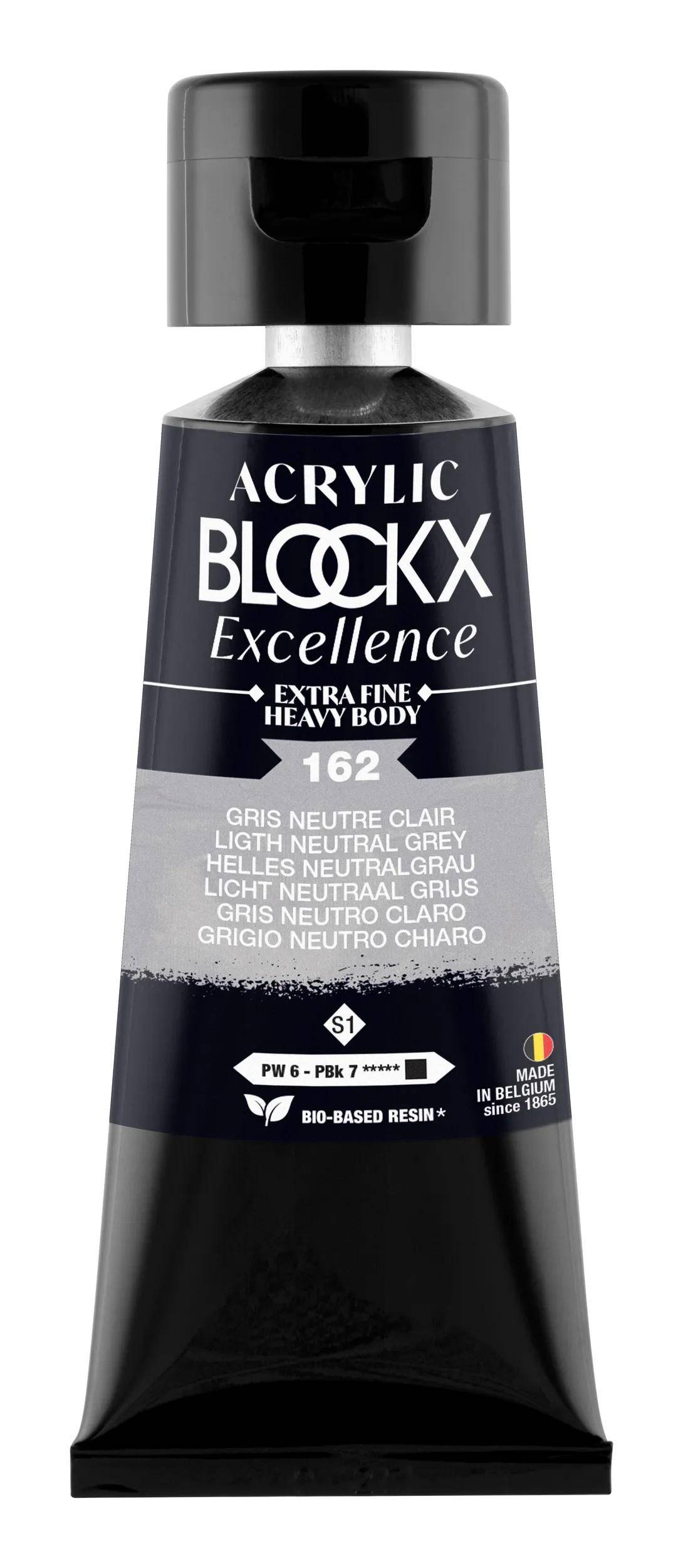 Blockx 3x Acryl EF Hell Neutralgrau S1 75 ml 71162BXC