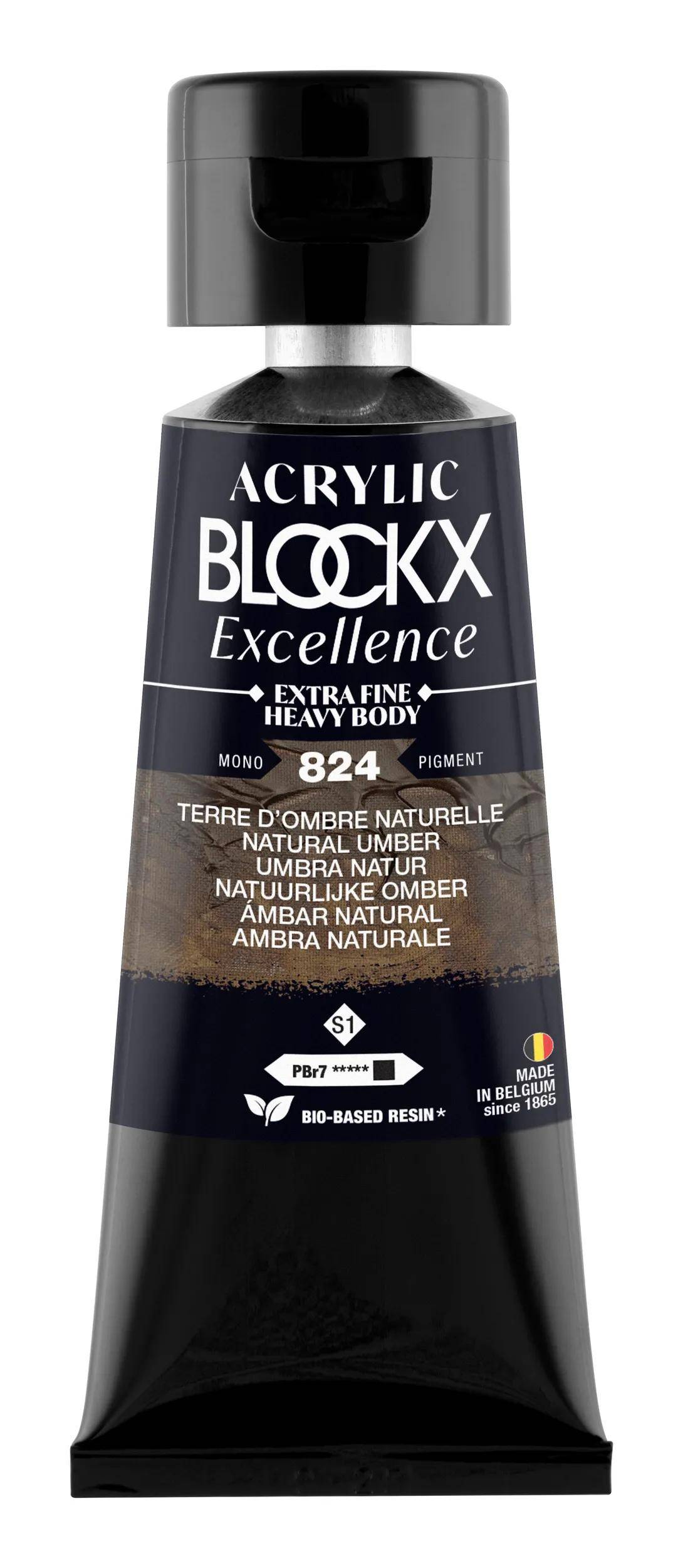 Blockx 3x Acryl EF Umbra natur S1 75 ml 71824BXC