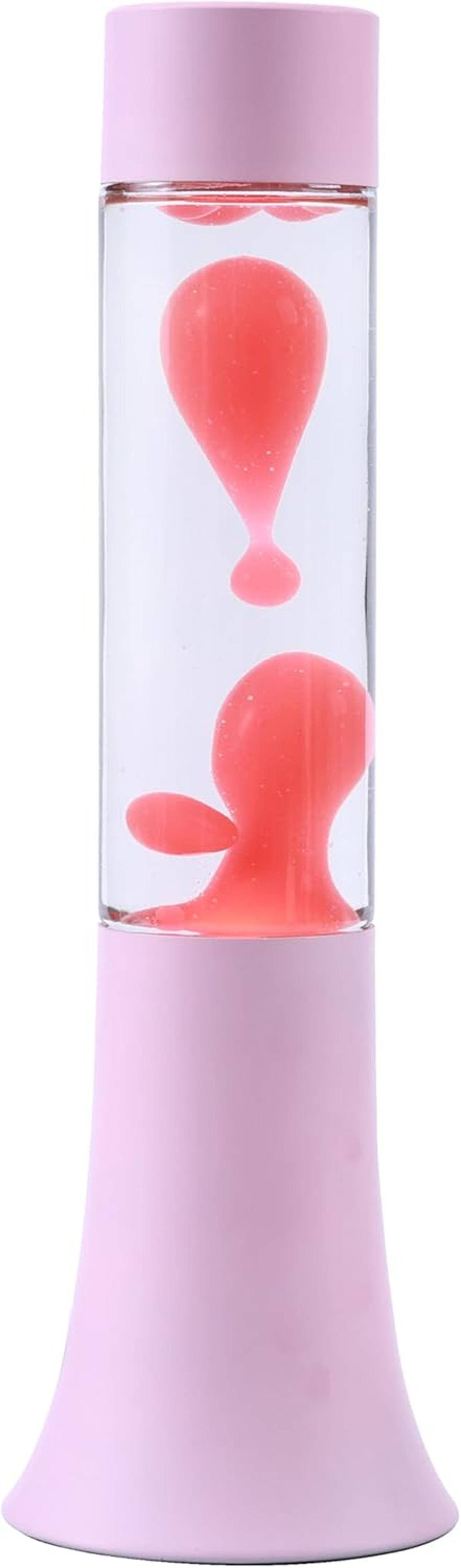 I-TOTAL® Lavalampe Magie Einzigartiges für Ihr Zuhause Rosa Pastell Flared