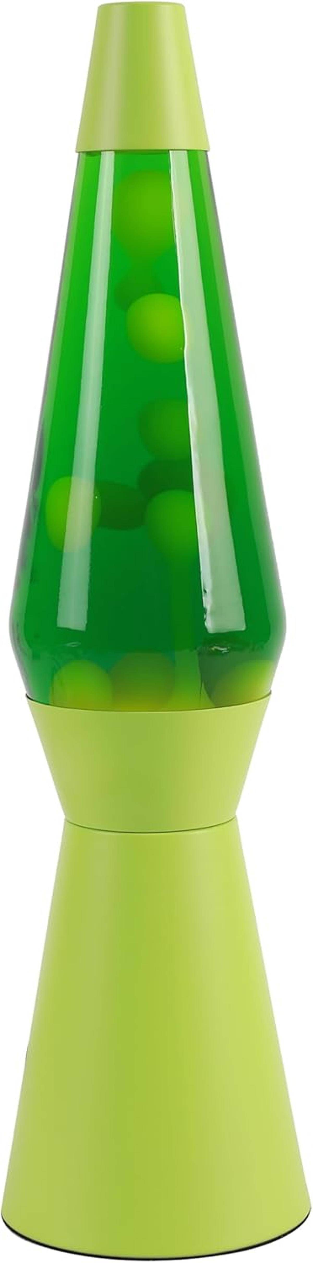 I-TOTAL® Lavalampe Magie Einzigartiges für Ihr Zuhause Pastell Grünes Spaceship