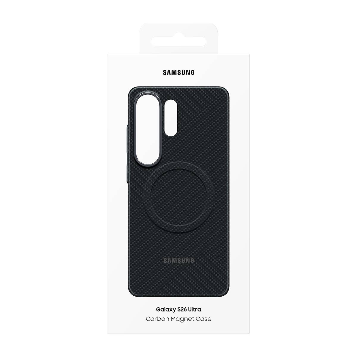 Samsung M3 Carbon Magnet Black, Mantelhülle, Samsung, Samsung S26, 17,5 cm (6.9"), Schwarz