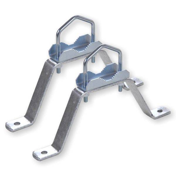 MHZ 1560 Mauerhalterset Stahl 15cm