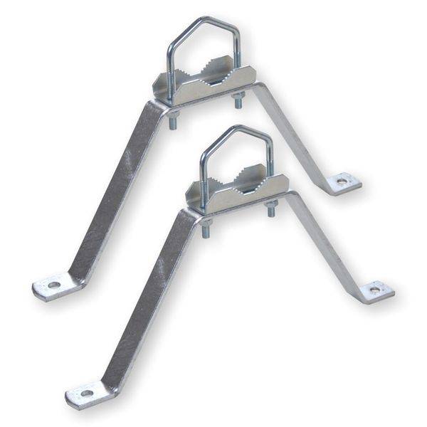 MHZ 2060 Mauerhalterset Stahl 20cm